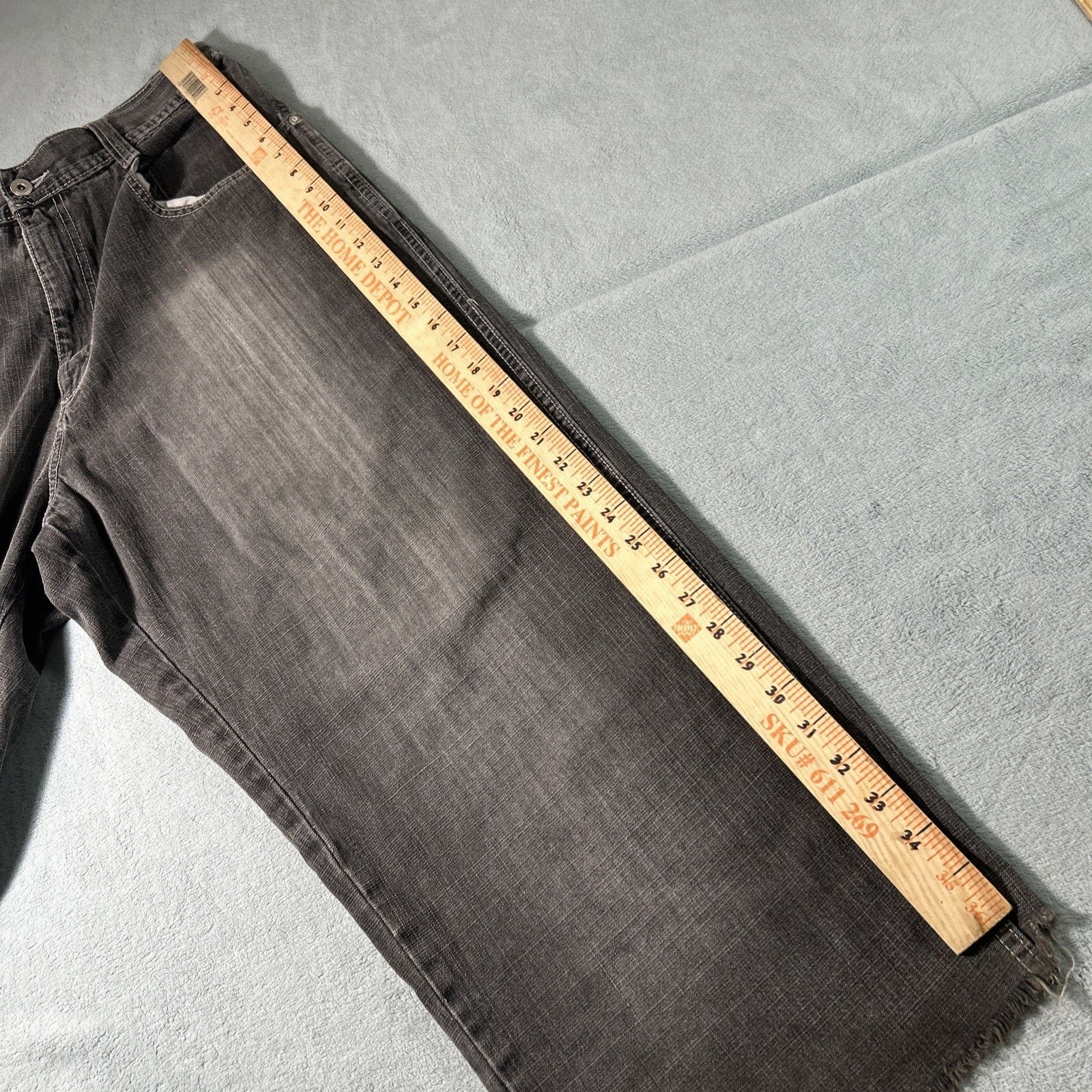Southpole Southpole Red Tab Beyond Baggy Jeans 38x25 Raw Hems Wide Size US 38 / EU 54 - 21 Thumbnail