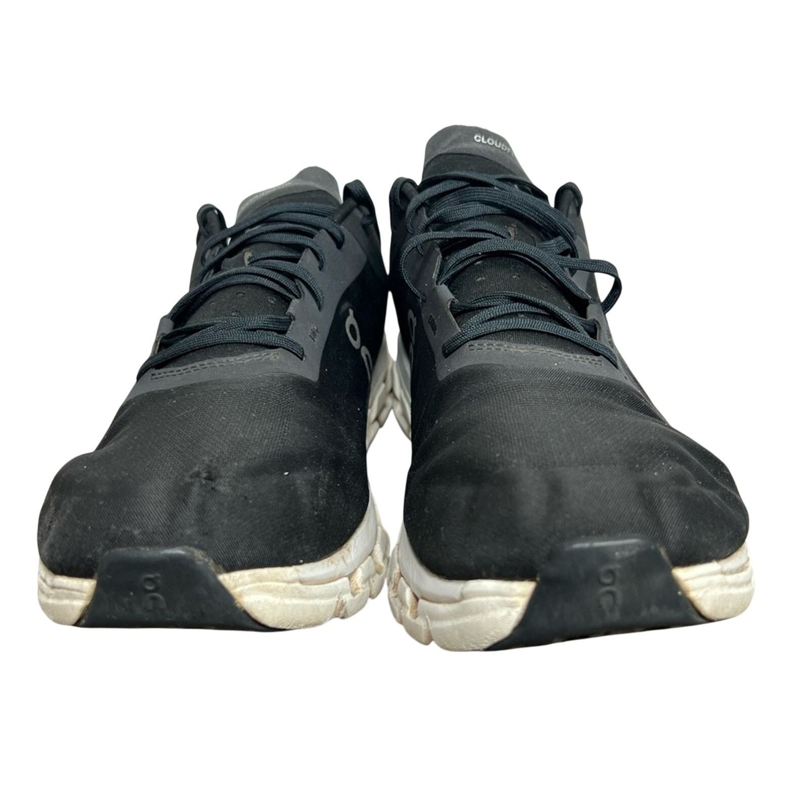 On On Men’s Cloudflow 4 Running Size 14 Black/White Size US 14 / EU 47 - 5 Thumbnail