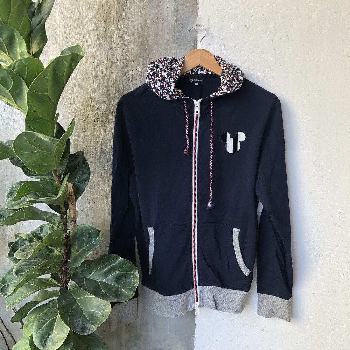 image of Tk Mixpice X Disney Hoodies in Navy, Women's (Size Large)