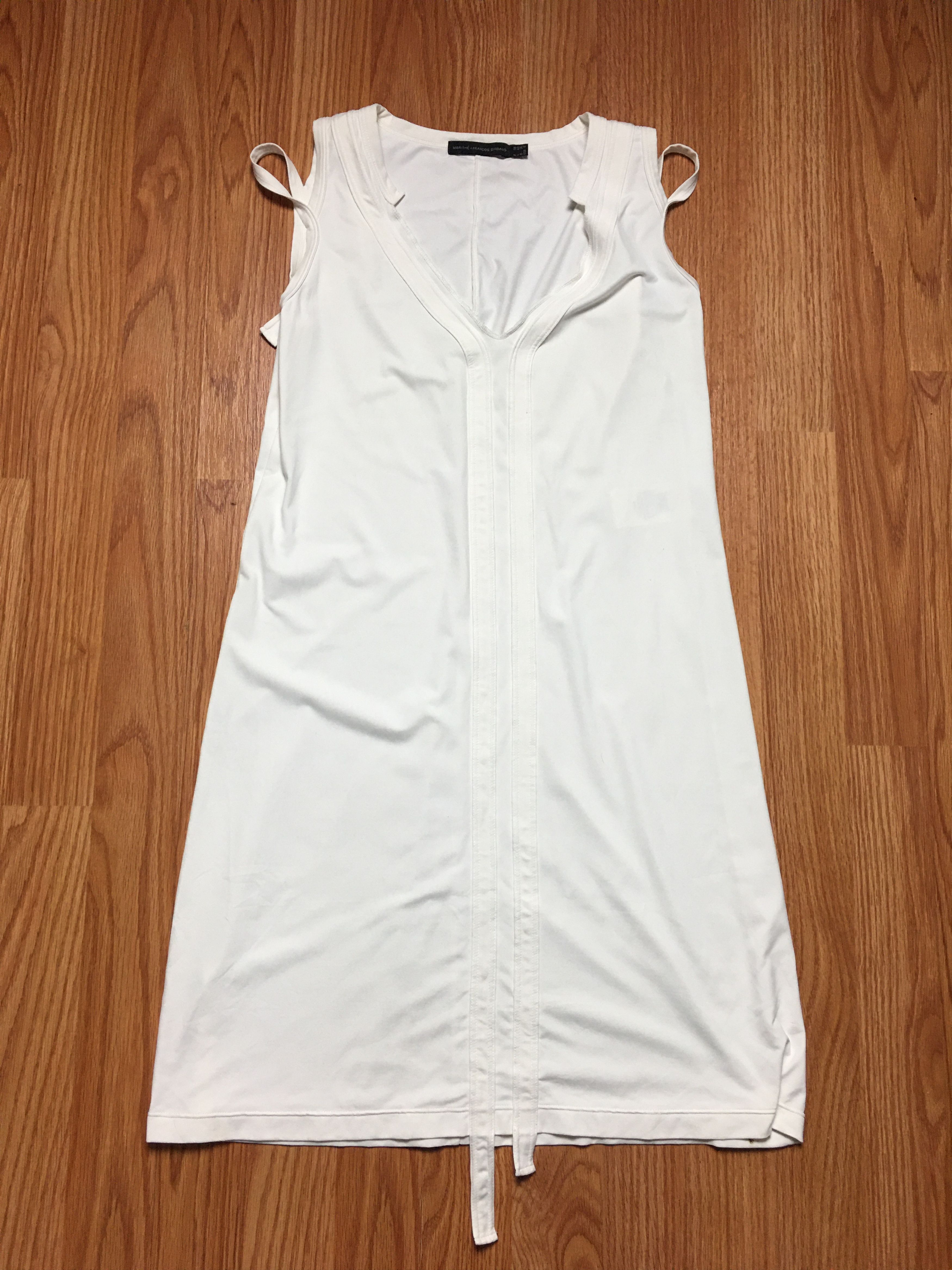 Marithe + Francois Girbaud Marithe Francois Girbaud White Designer Midi Dress EU36 US5 Size M / US 6-8 / IT 42-44 - 7 Thumbnail