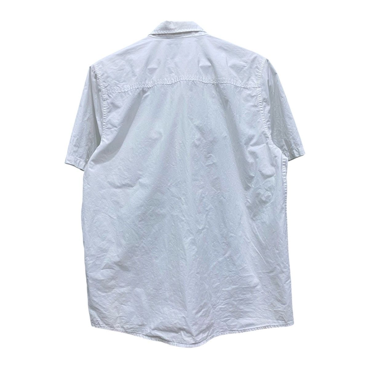 Carhartt Wip CARHARTT WIP White S/S Wesley Shirt - 100% Cotton Workwear Size US L / EU 52-54 / 3 - 2 Thumbnail