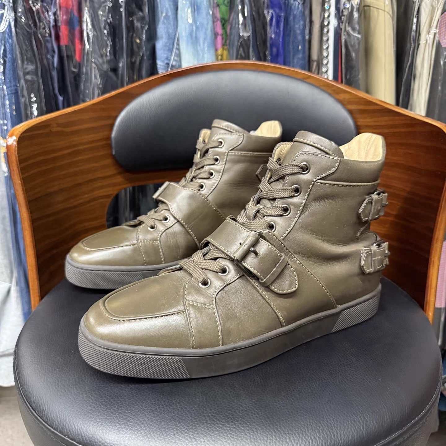 Christian Louboutin Christian Louboutin High-top Casual Shoes K15 Size US 8 / EU 41 - 1 Thumbnail