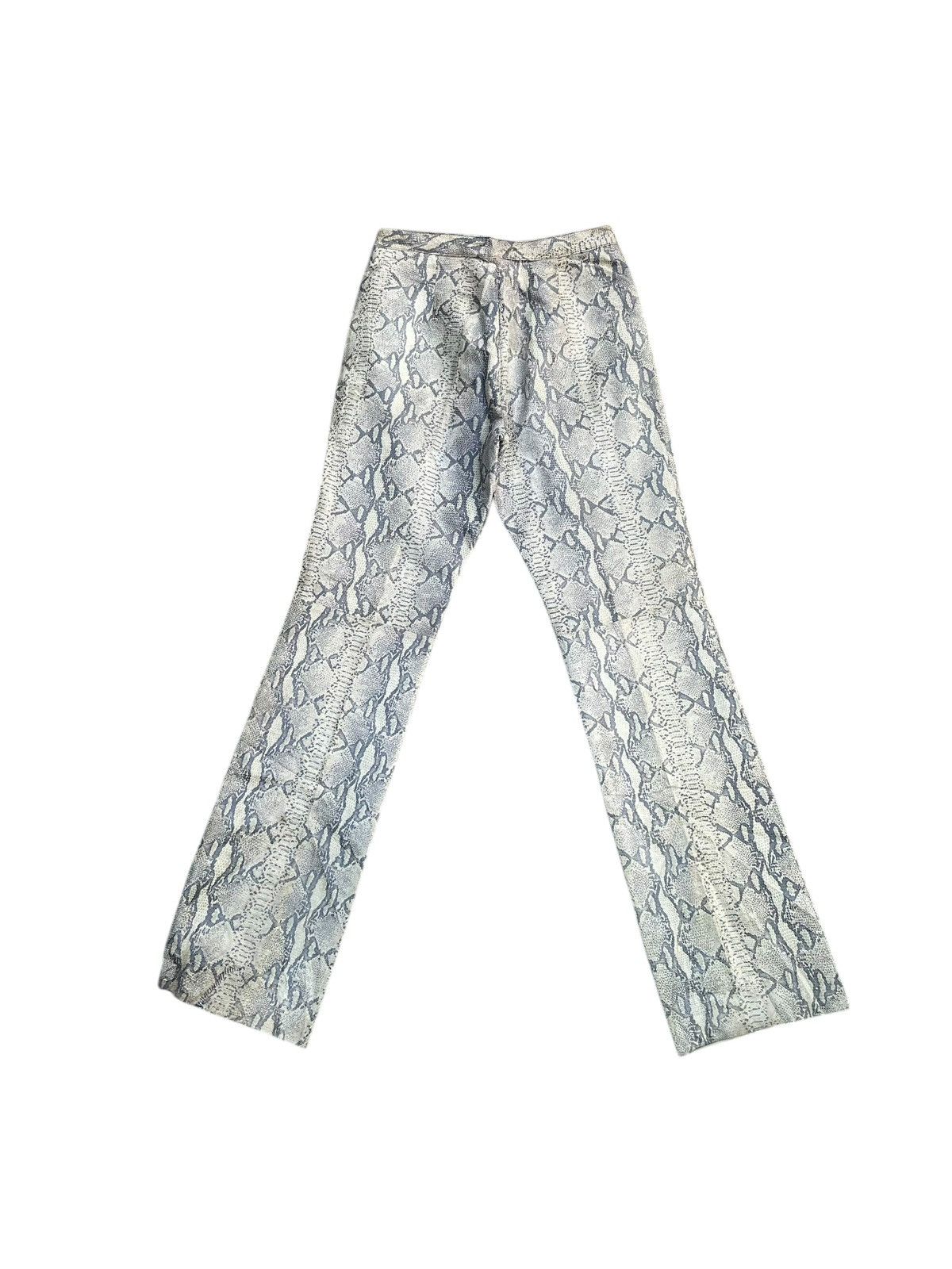 Designer Vintage Zarni Zarni Leather Pant Size 28" / US 6 / IT 42 - 10 Thumbnail