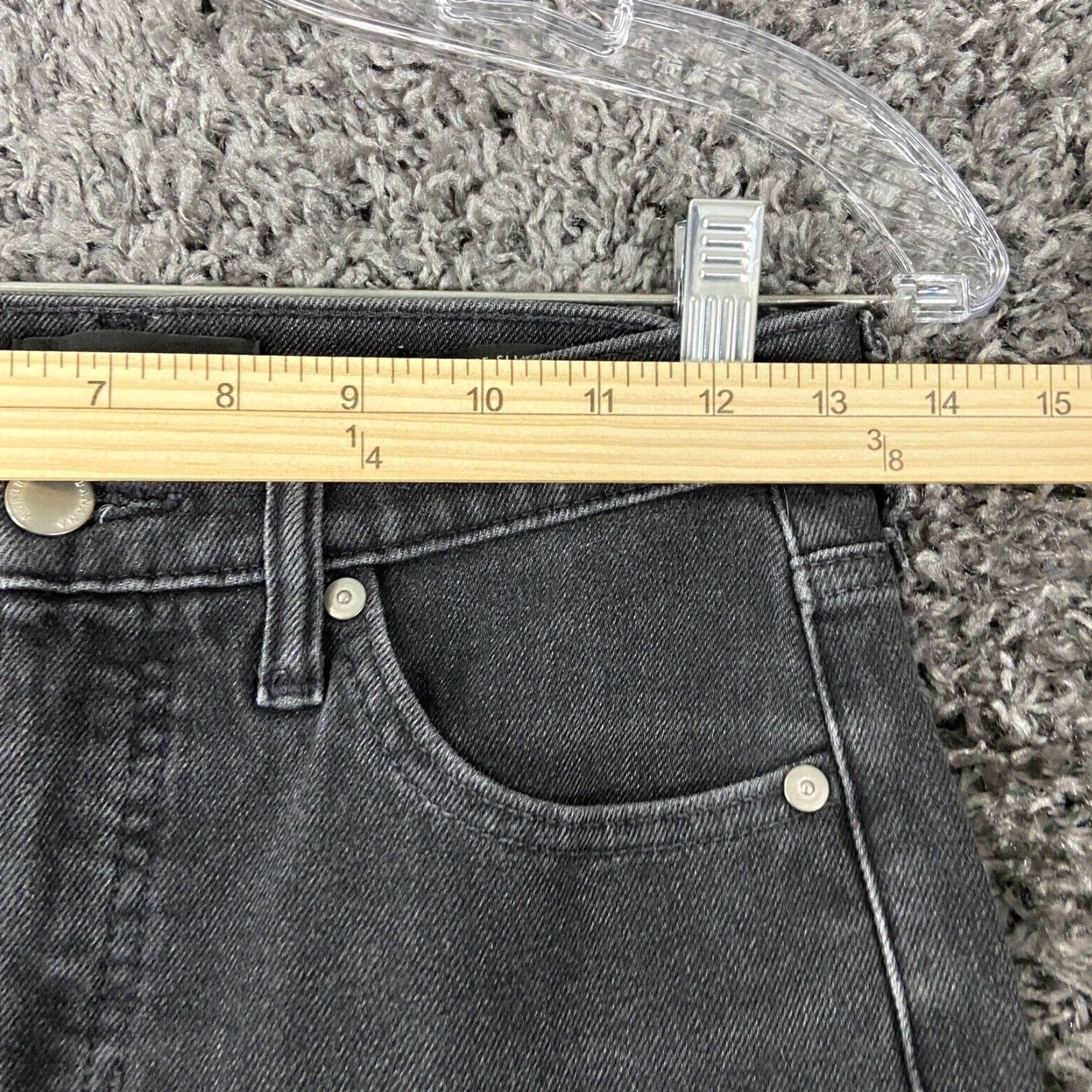 Banana Republic BANANA REPUBLIC Premium Denim High Rise Slim Jeans Black Women’s 26 Size 26" / US 2 / IT 38 - 6 Thumbnail