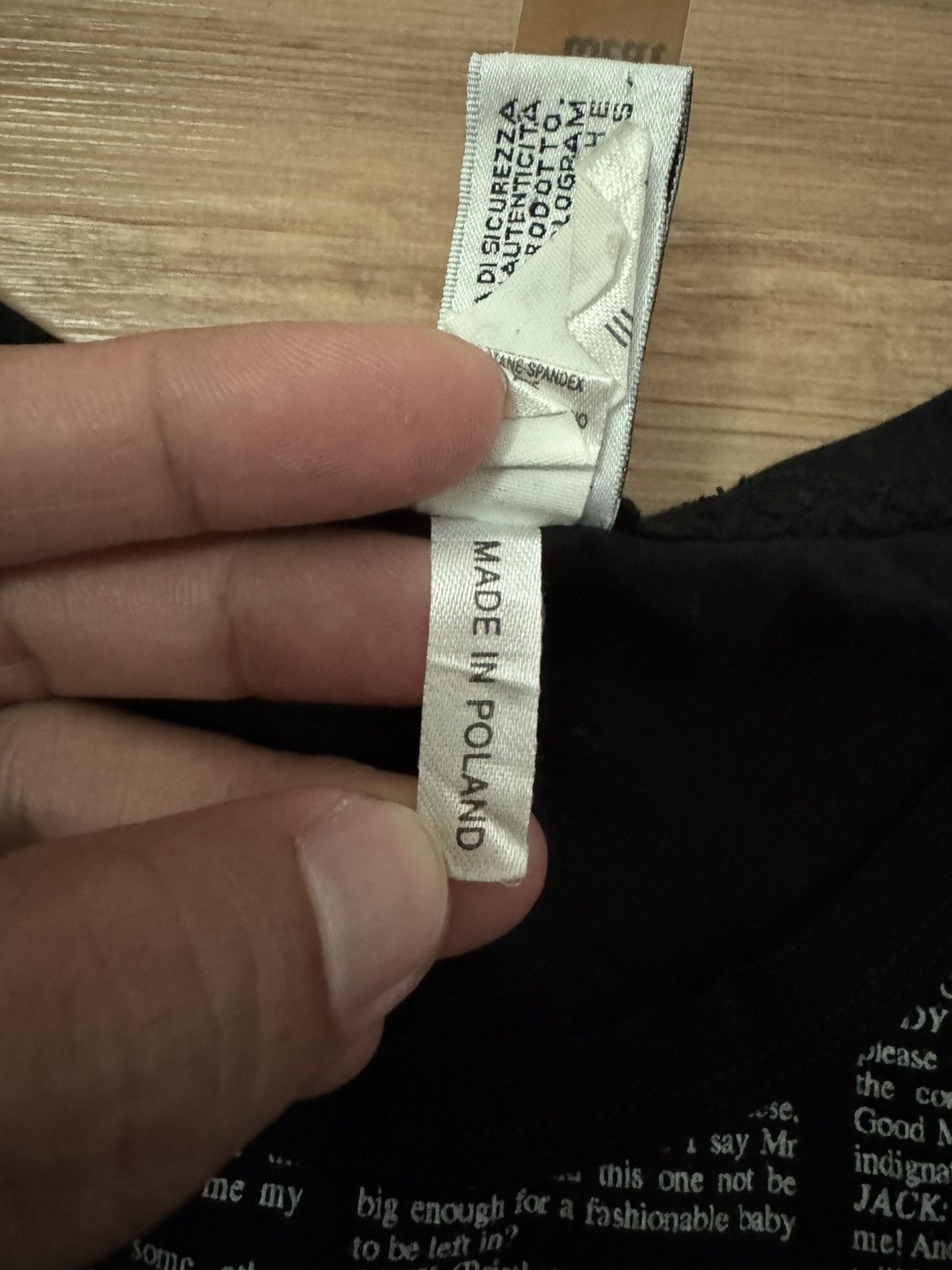John Galliano Rare !! Vintage John Calliano newspaper print LS Shirt Size US S / EU 44-46 / 1 - 9 Thumbnail