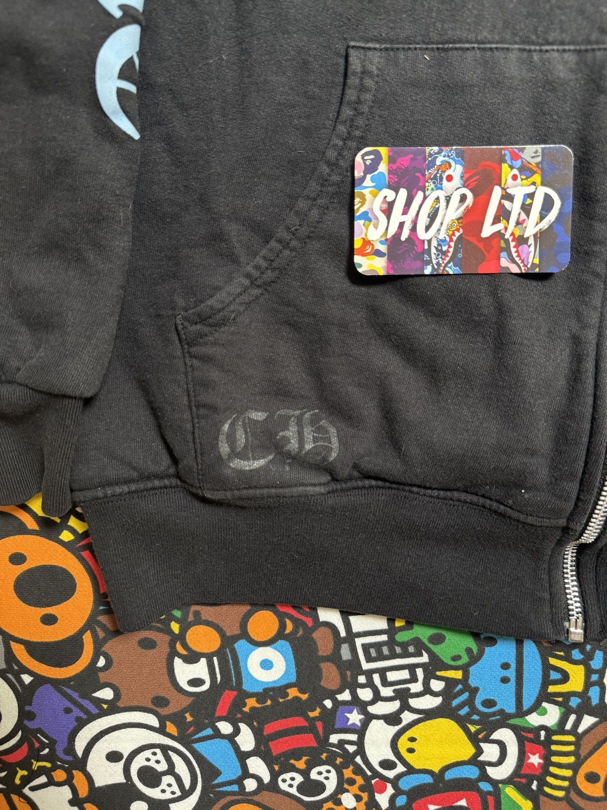 Chrome Hearts Chrome Hearts Icey Blue Script Logo Thermal Hoodie Size US M / EU 48-50 / 2 - 7 Thumbnail