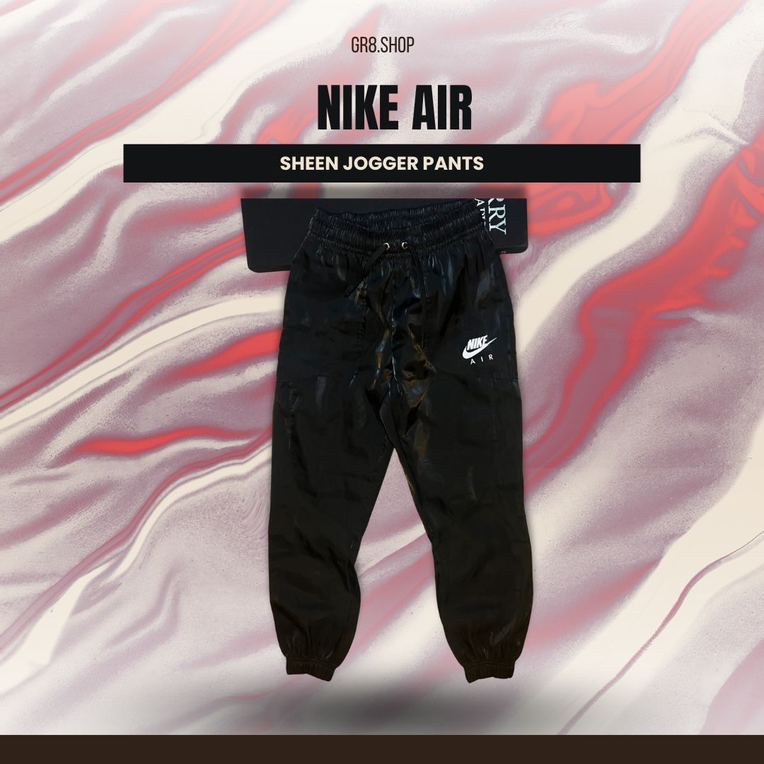 Nike Nike Air Sheen Jogger Pants Black XS Lightweight & Stylish A Size US 28 / EU 44 - 1 Thumbnail