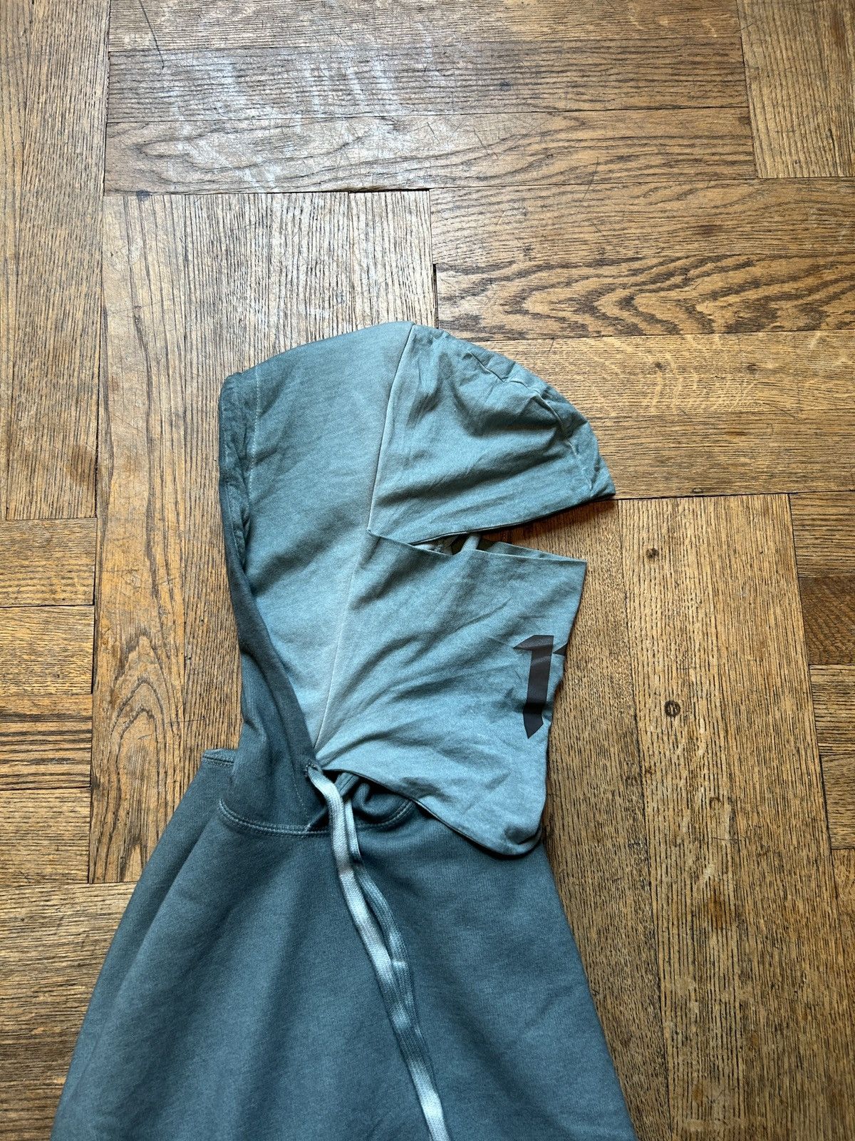 11 By Boris Bidjan Saberi Garment Dye Ninja Mask Hoodie Size US S / EU 44-46 / 1 - 3 Thumbnail