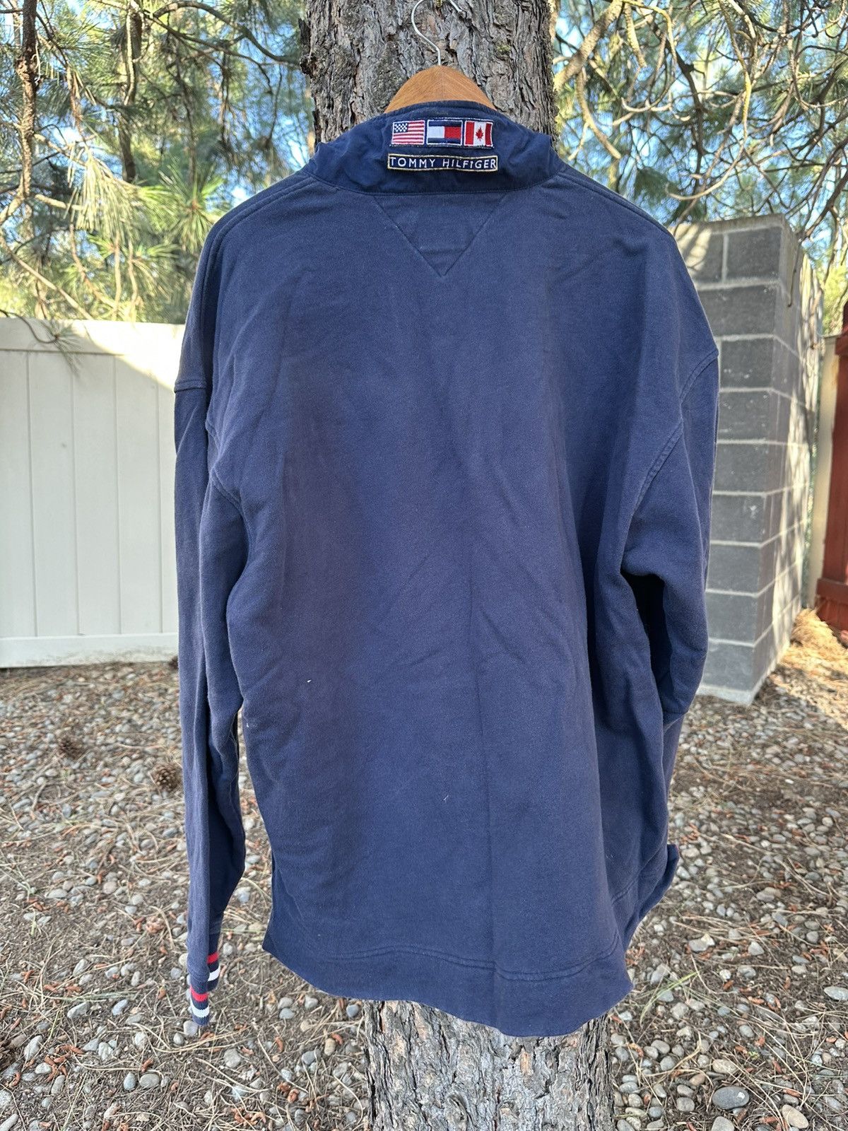 Tommy Hilfiger Tommy Hilfiger athletics vintage quarter zip Size US XL / EU 56 / 4 - 3 Thumbnail