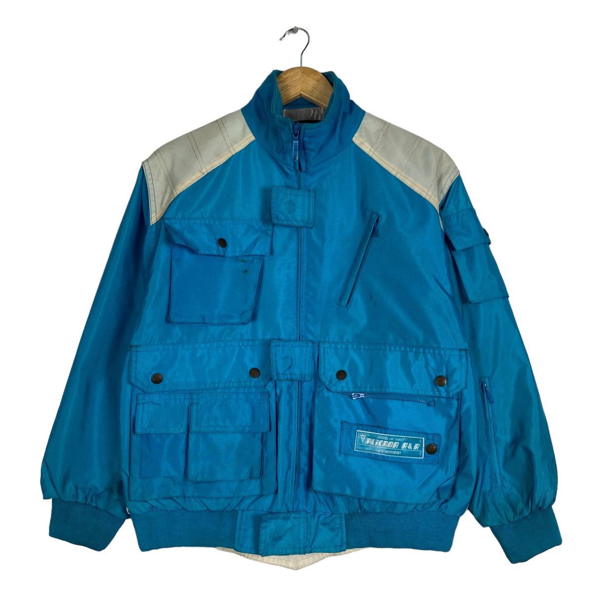 Japanese Brand × Sports Specialties Pelican Racing Equipment Factory Bear zipper jacket Size US M / EU 48-50 / 2 - 2 Thumbnail