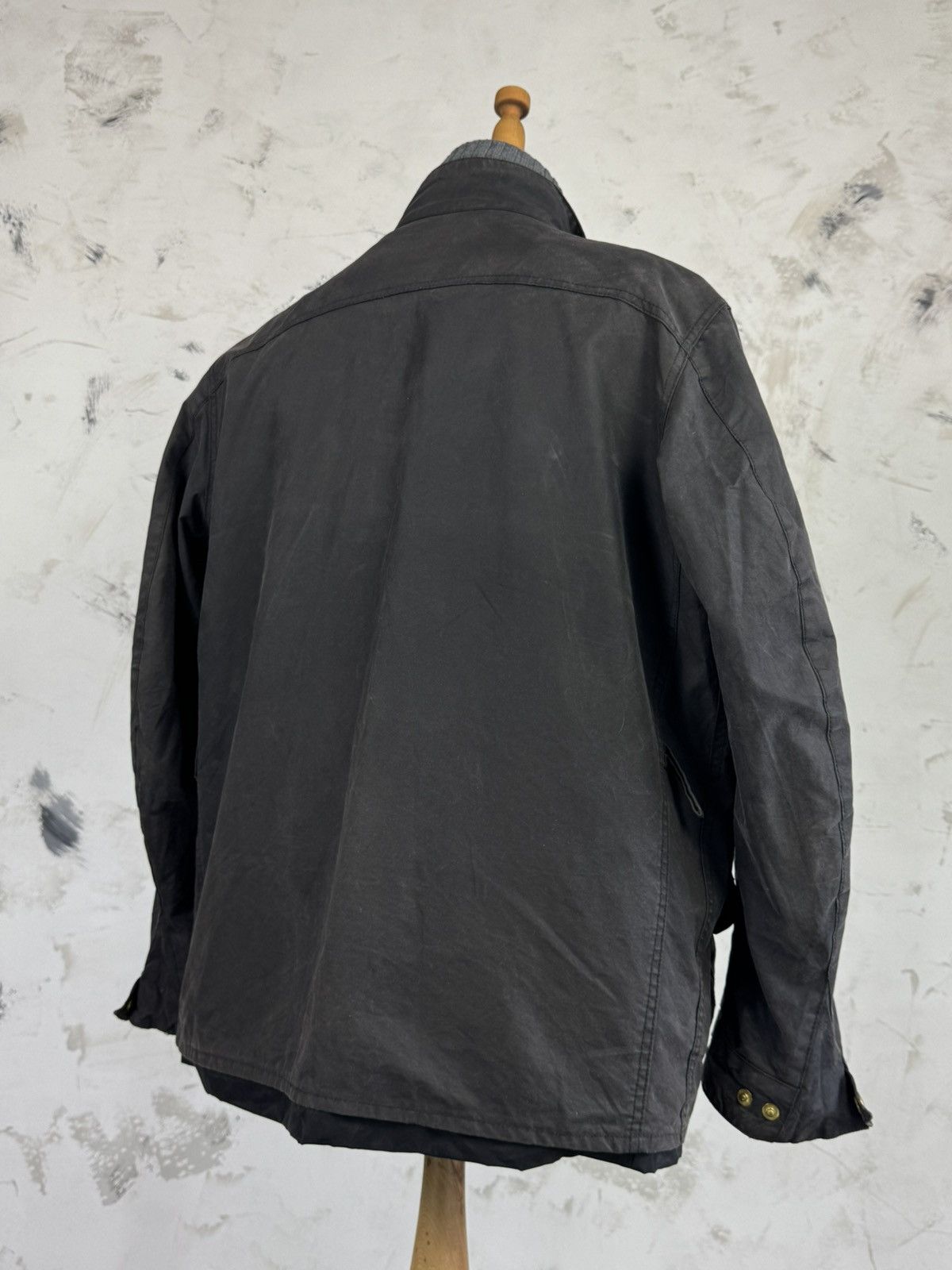 Barbour Barbour International Union Waxed Motorcycle Jacket L - XL Size US XL / EU 56 / 4 - 7 Thumbnail