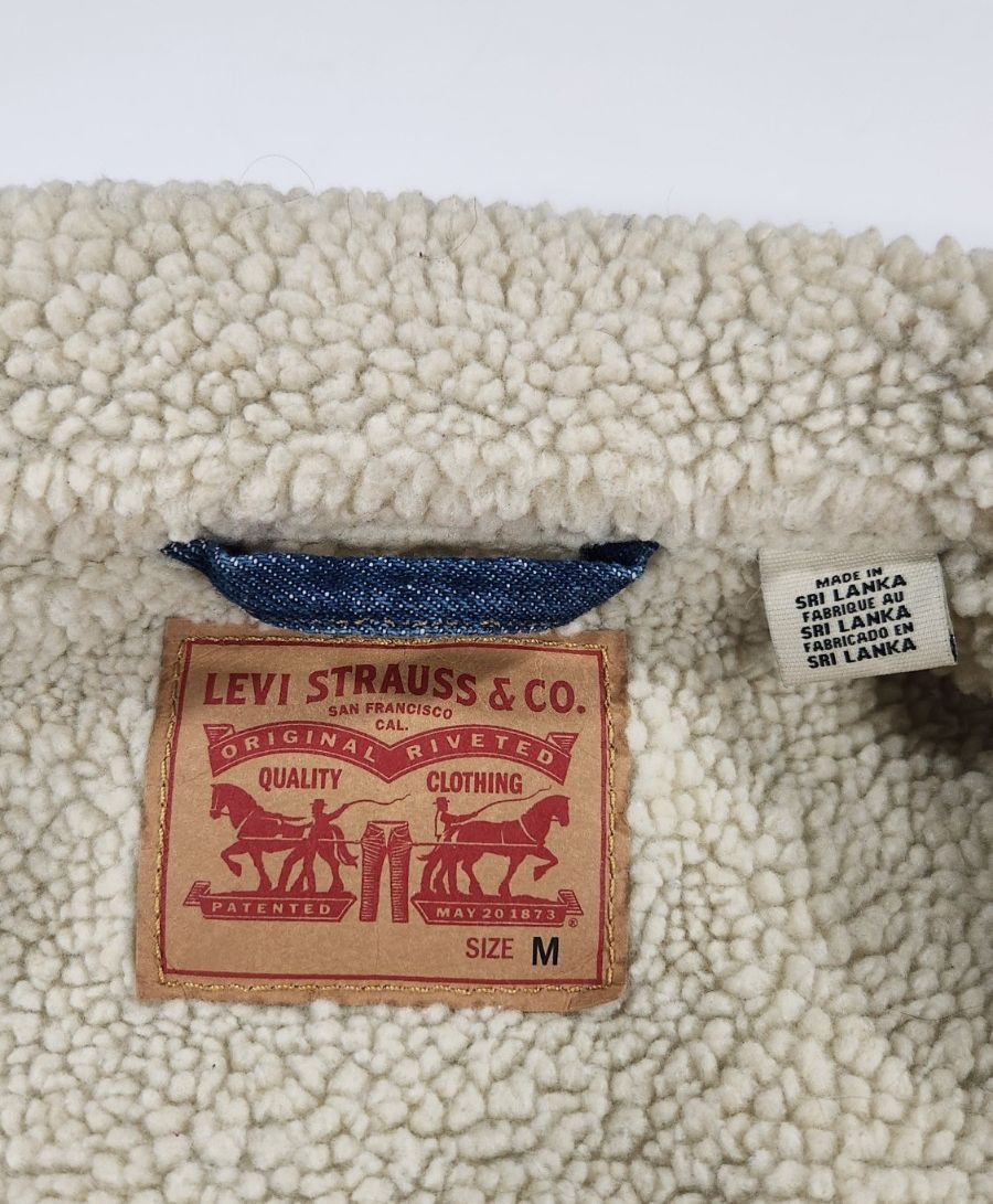 Other Levi's Sherpa Lined Denim Trucker Jacket Mid-2010s Women M Size M / US 6-8 / IT 42-44 - 4 Thumbnail