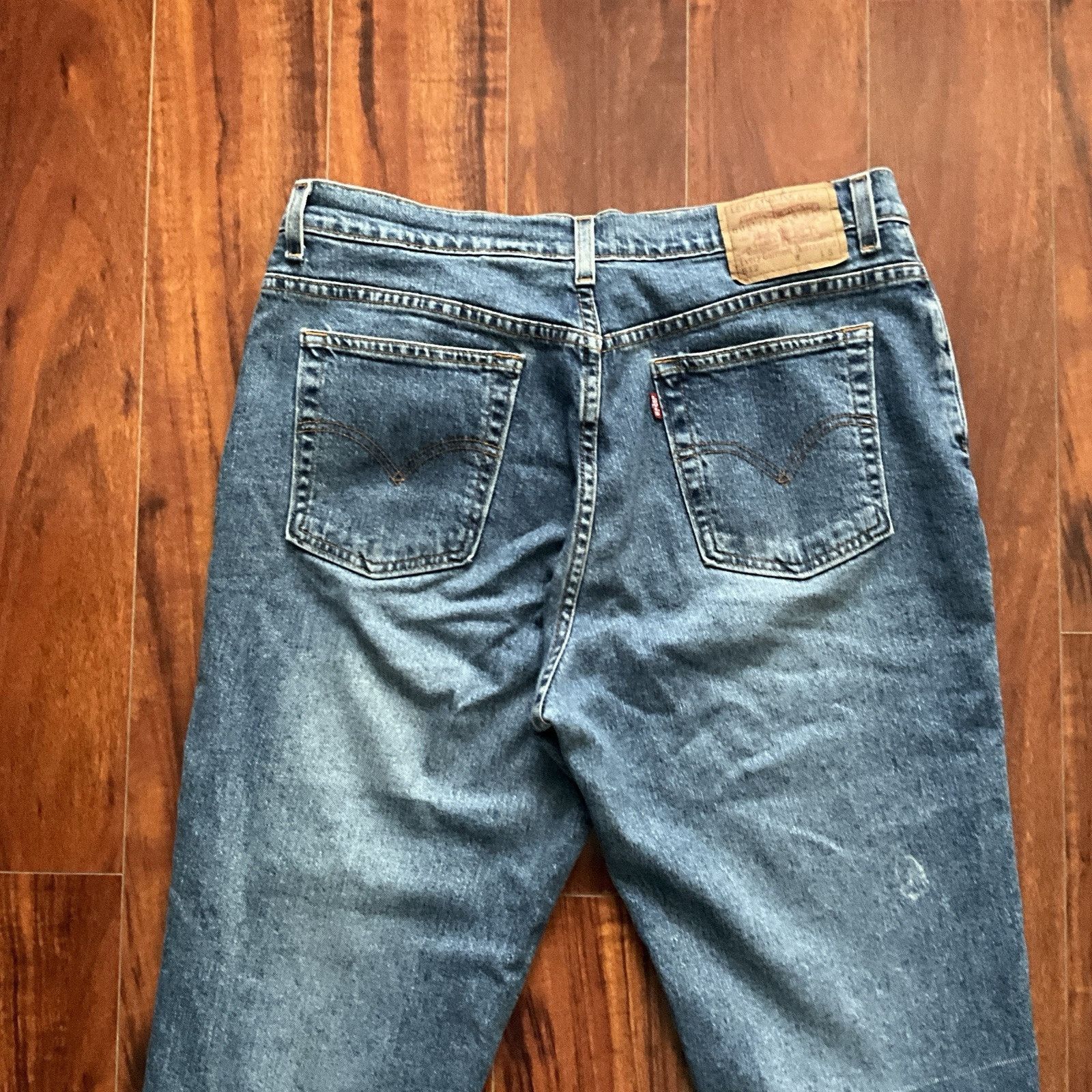 Levi's Levi's 512 Tapered Leg Stretch Jeans Size 14 M 34x31 Size 36" / US 14 / IT 50 - 6 Thumbnail