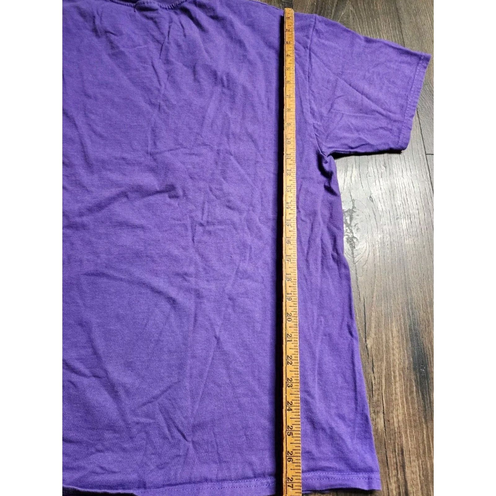 Hanes VINTAGE Hanes T-Shirt Mens XL 1997 Boy Scouts Louisiana Mardi Gras Purple Graphic Tee Size US XL / EU 56 / 4 - 2 Thumbnail