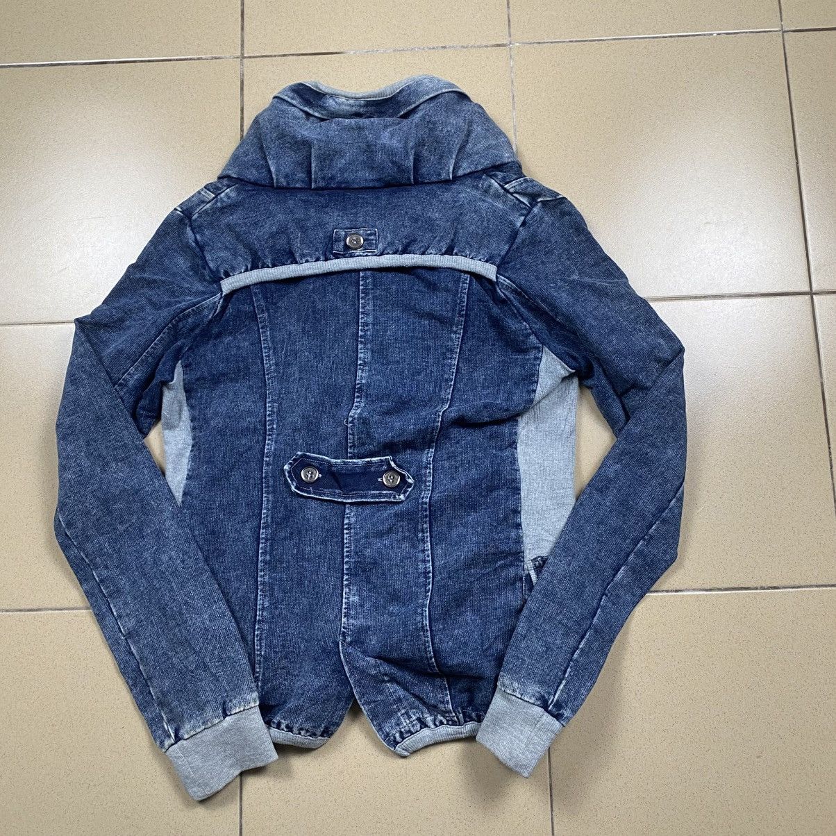Japanese Brand Vintage y2k Kavach Gothic Denim Zip Up Size S / US 4 / IT 40 - 8 Thumbnail