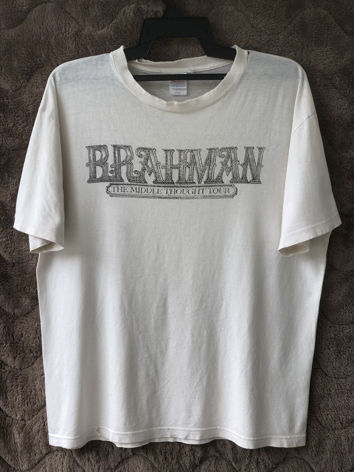 Band Tees Distressed BRAHMAN Japanese Punk Band Tee Size US L / EU 52-54 / 3 - 2 Thumbnail