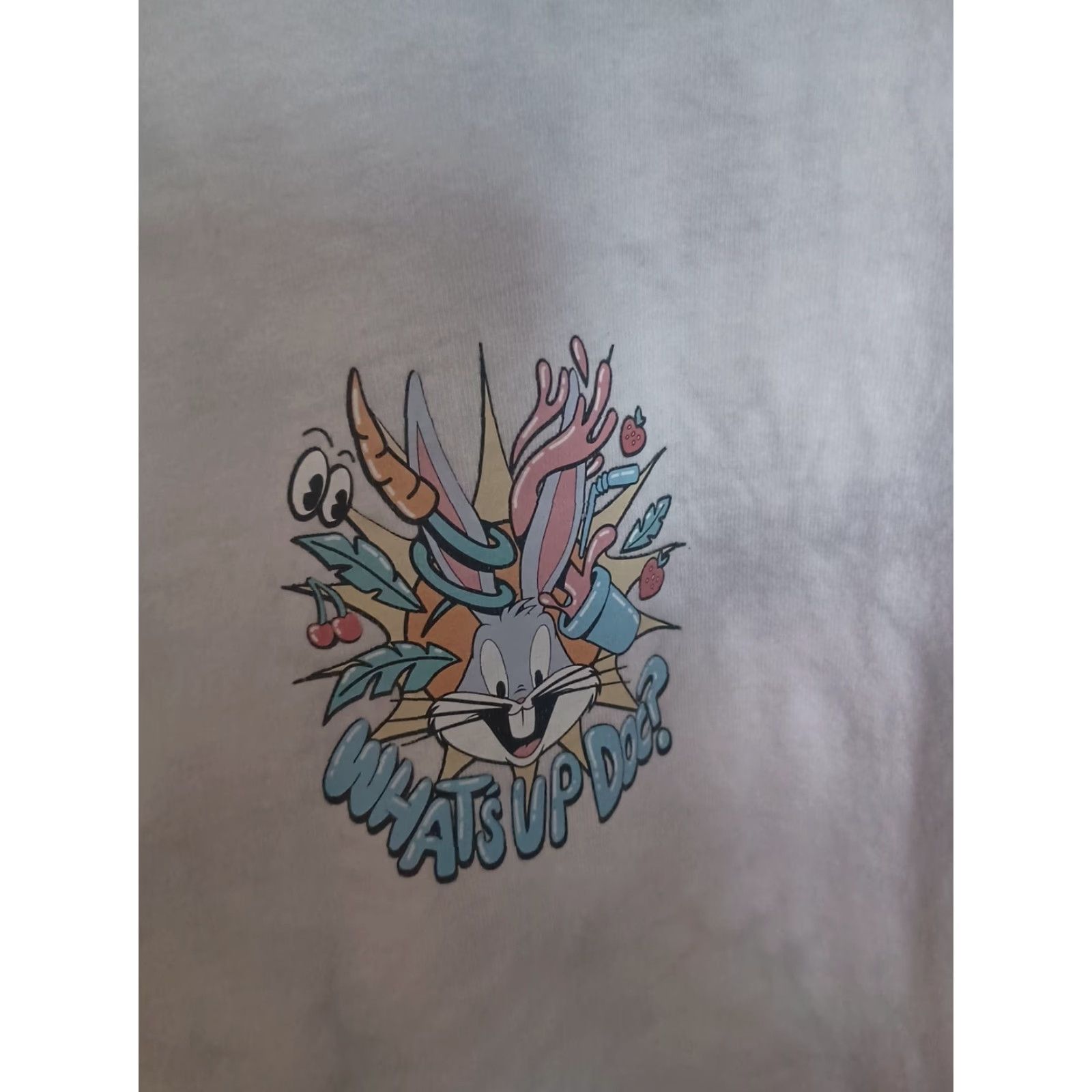 H&M VINTAGE H&M Warner Bros Bugs Bunny Tie-dye T-shirt Size S Oversized WB Looney Tunes Mens Shirt Gray Cartoons Size US S / EU 44-46 / 1 - 2 Thumbnail