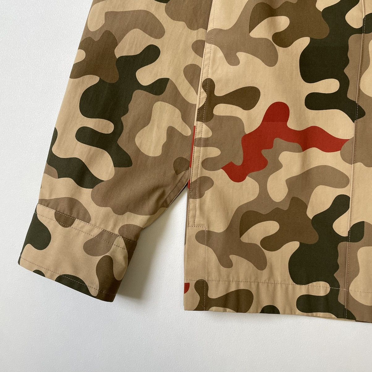 Dries Van Noten Sample ‘Desert Camo’ Print Utility Shirt Size US M / EU 48-50 / 2 - 6 Thumbnail