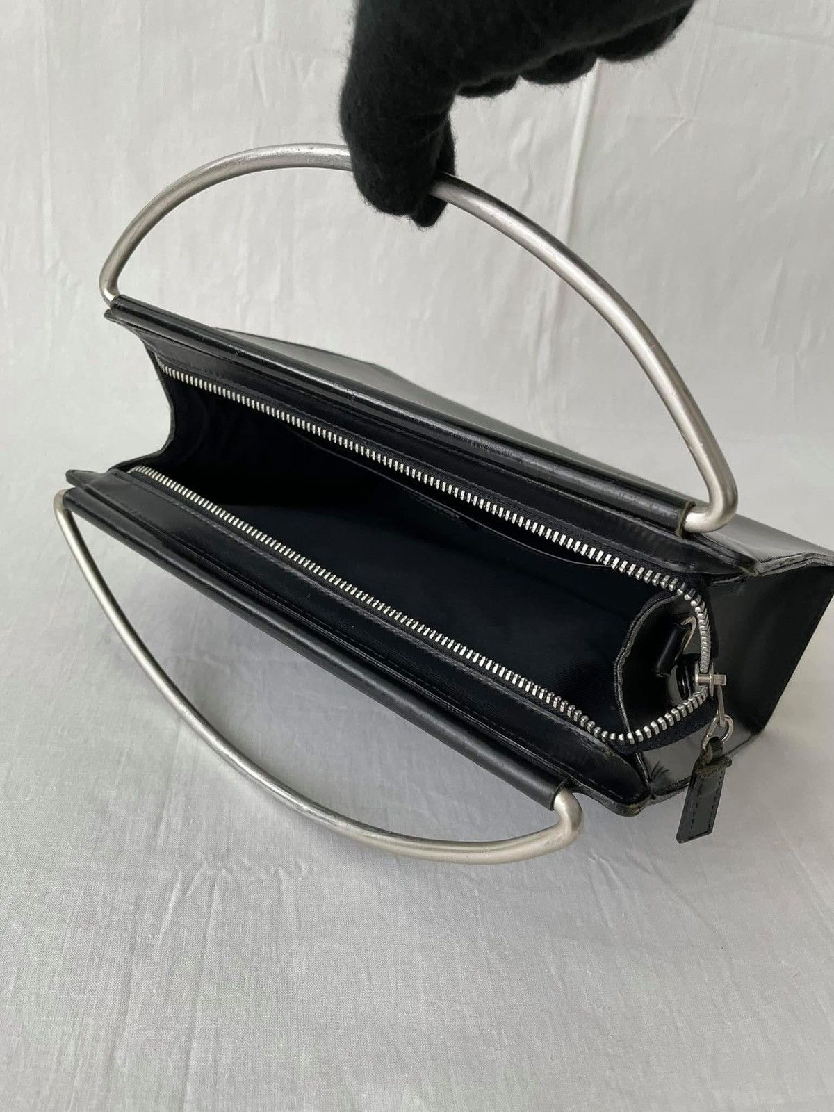 Yohji Yamamoto Yohji Yamamoto Y’saccs Leather Sling Bag Size ONE SIZE - 15 Thumbnail
