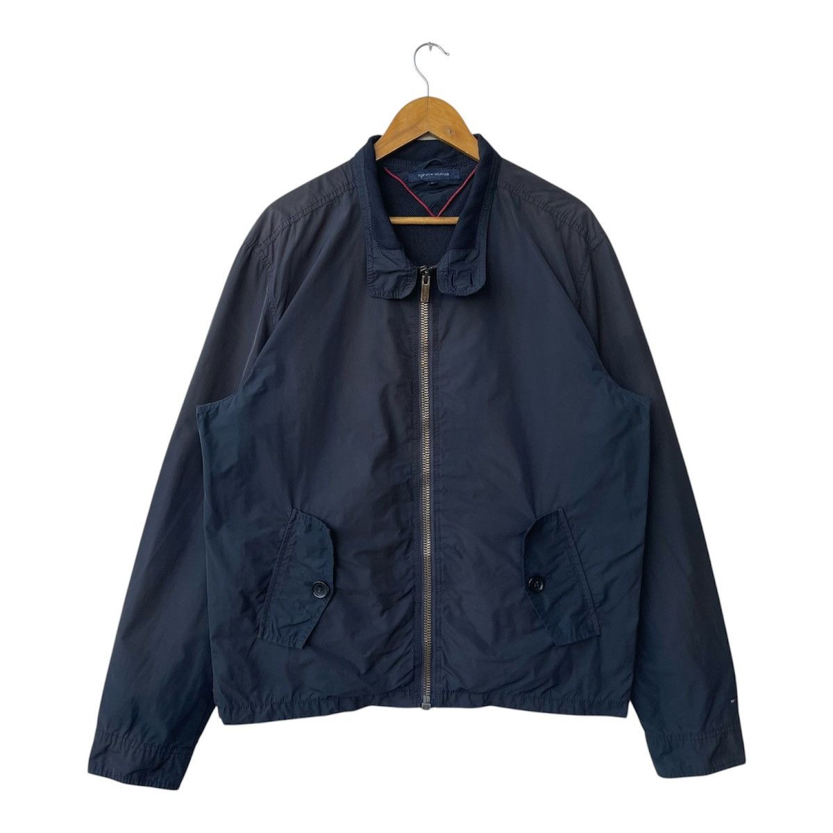 Tommy Hilfiger Vintage 90s Tommy Hilfiger Tech Blouson Jacket Size US L / EU 52-54 / 3 - 1 Thumbnail