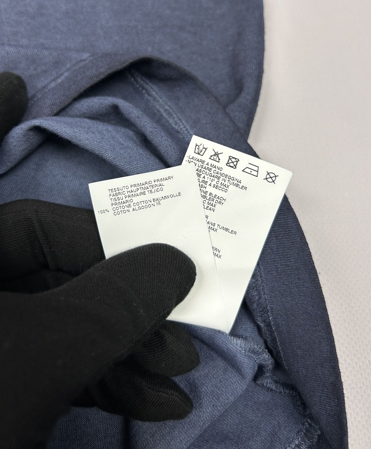 Maison Margiela Maison Martin Margiela AIDS Awareness Garment Dyed T-Shirt Size US M / EU 48-50 / 2 - 7 Thumbnail