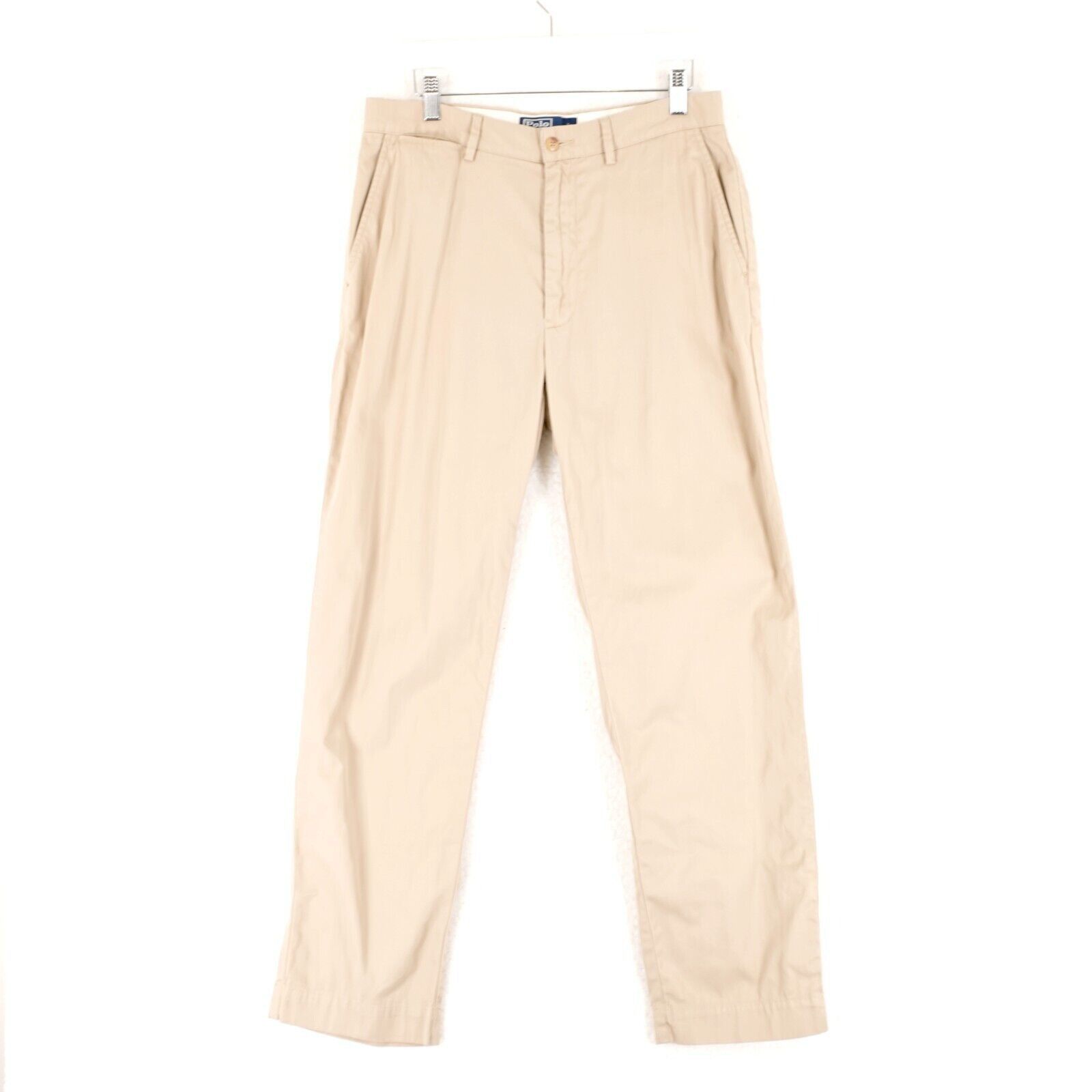Polo Ralph Lauren Polo Ralph Lauren Chino Pants 31/30 Tan Flat Front Mid Rise Size US 31 - 1 Thumbnail