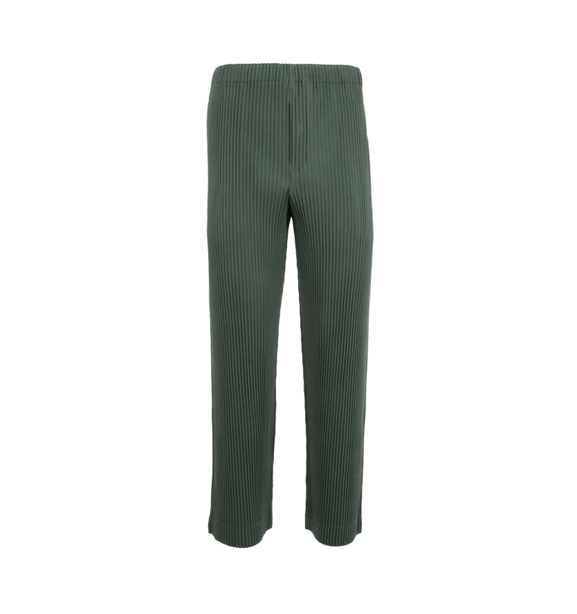 Issey Miyake o1h1sh10525 Pants in Green Size US 28 / EU 44 - 1 Thumbnail