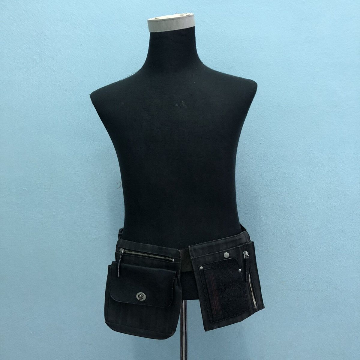 Other ‼️YES‼️ ART-BERG DO CANVAS LEATHER RARE WAIST BAG Size ONE SIZE - 13 Thumbnail