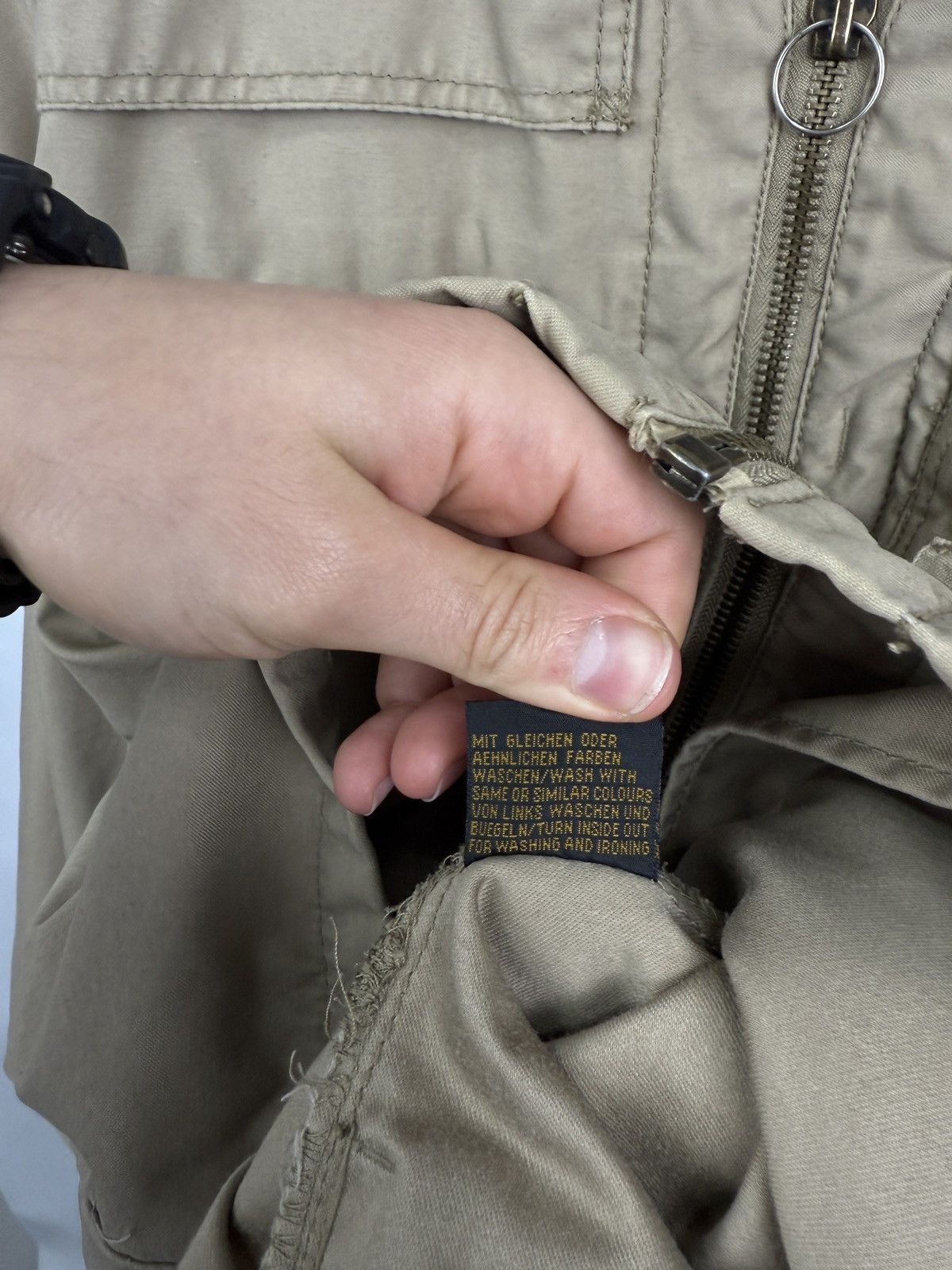 Alpha Industries 🇺🇸 Vintage 90s Alpha Industries Military USA Army Rare Size US L / EU 52-54 / 3 - 10 Thumbnail