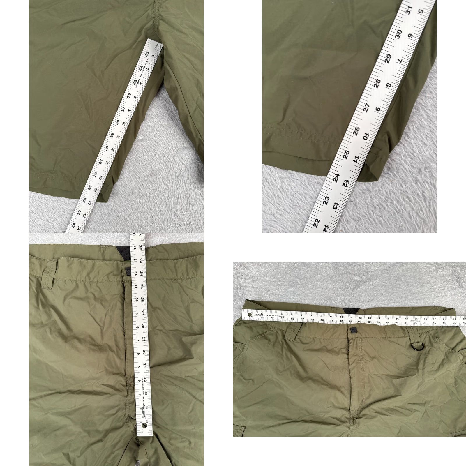 Vintage VINTAGE Boy Scouts Shorts Adult 2XL XXL Green Centennial Uniform Supplex Nylon Cargo Men Green Shorts Nylon Boy Scouts of America Size US 27 - 8 Thumbnail