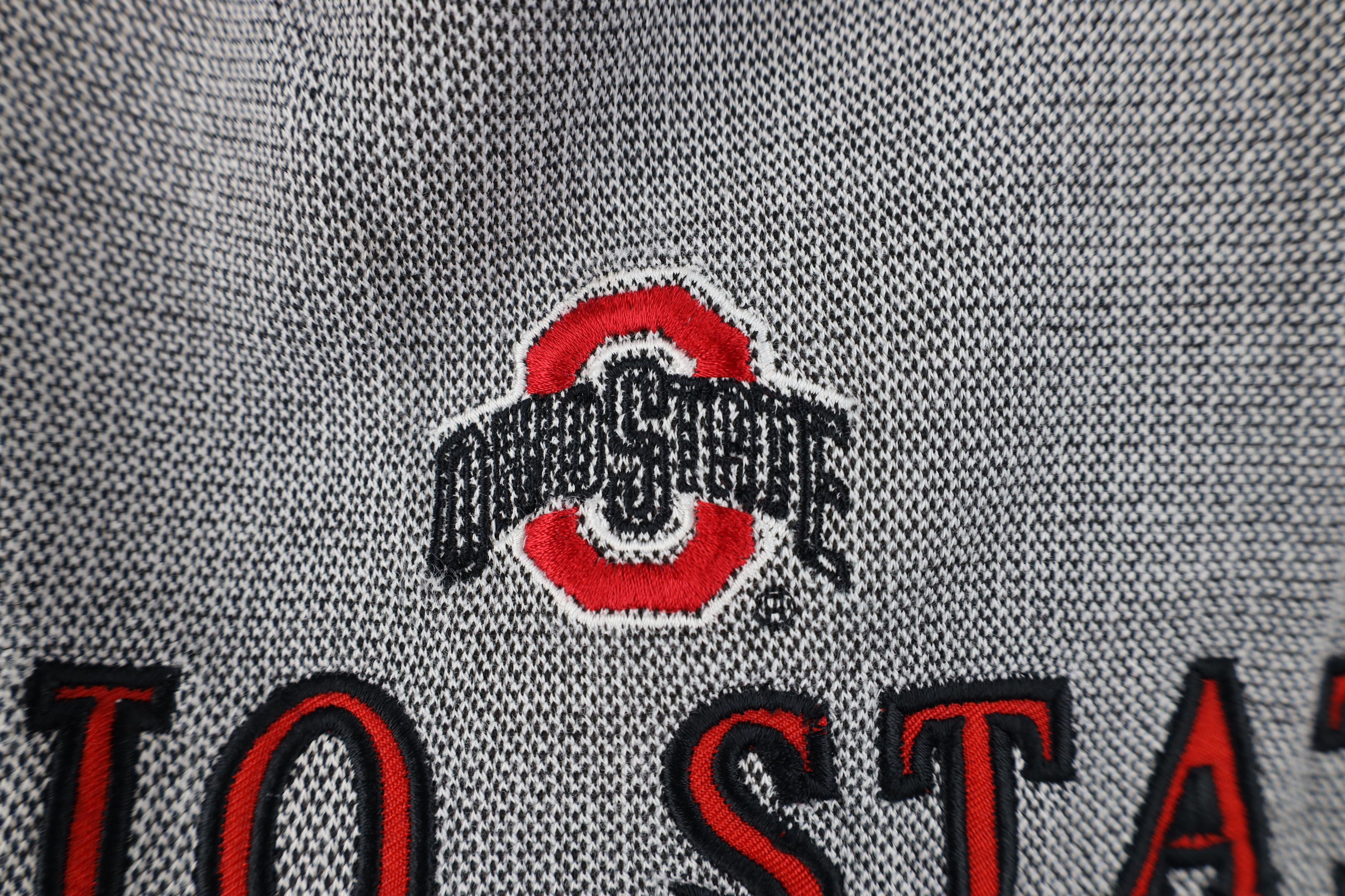 Vintage Vintage Spell Out Ohio State University Sweatshirt Gray Size US L / EU 52-54 / 3 - 5 Thumbnail