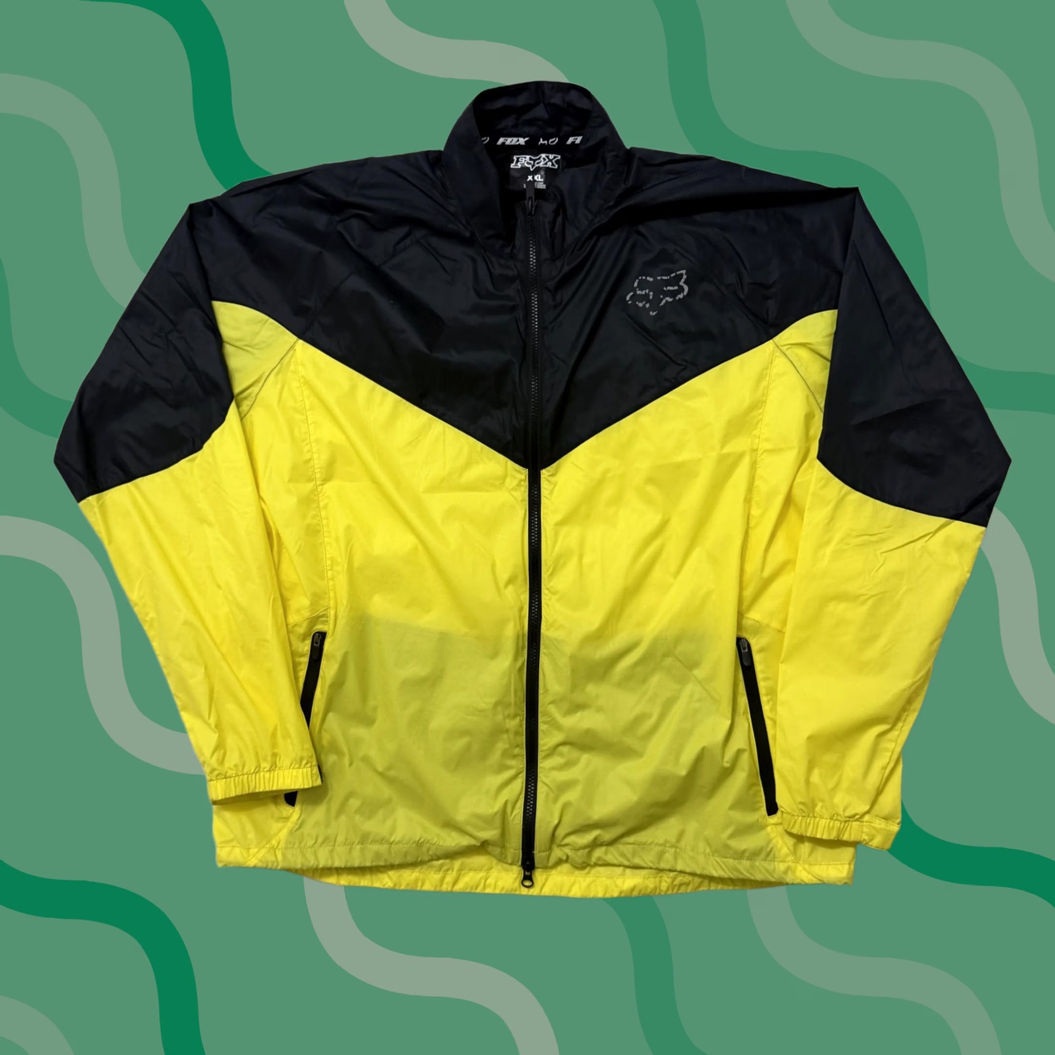 Fox Racing × Streetwear × Supreme Supreme Fox Racing Jacket Yellow
