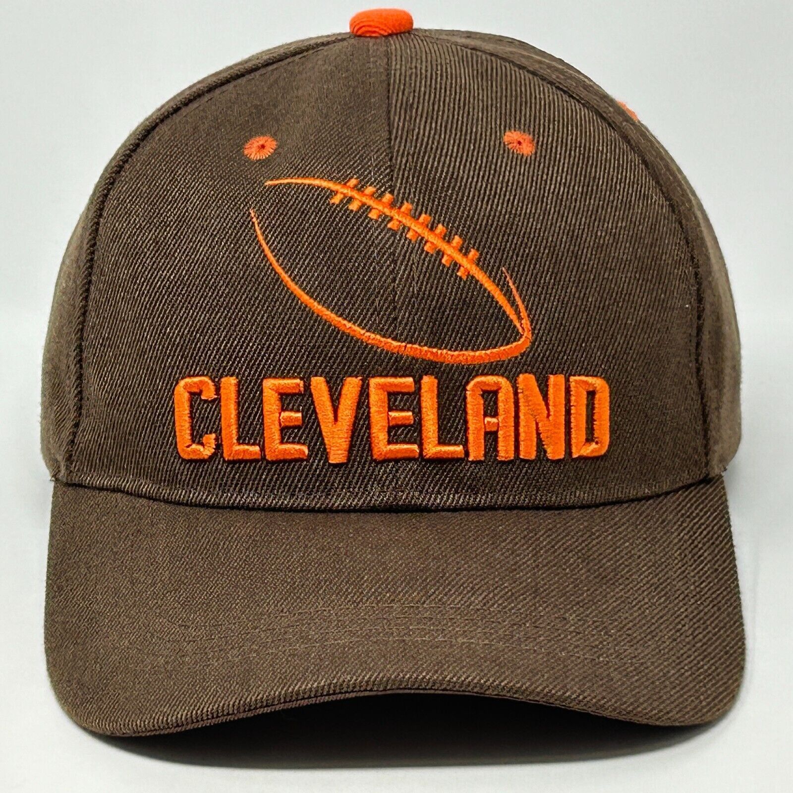 Other Cleveland Browns Hat Cap Brown Strapback NFL Football Size ONE SIZE - 10 Thumbnail