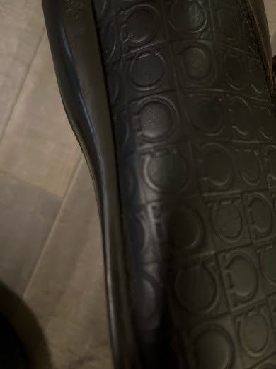 Salvatore Ferragamo Ferragamo Embossed Leather Shoes - Brown - 13 D Size US 13 / EU 46 - 6 Thumbnail