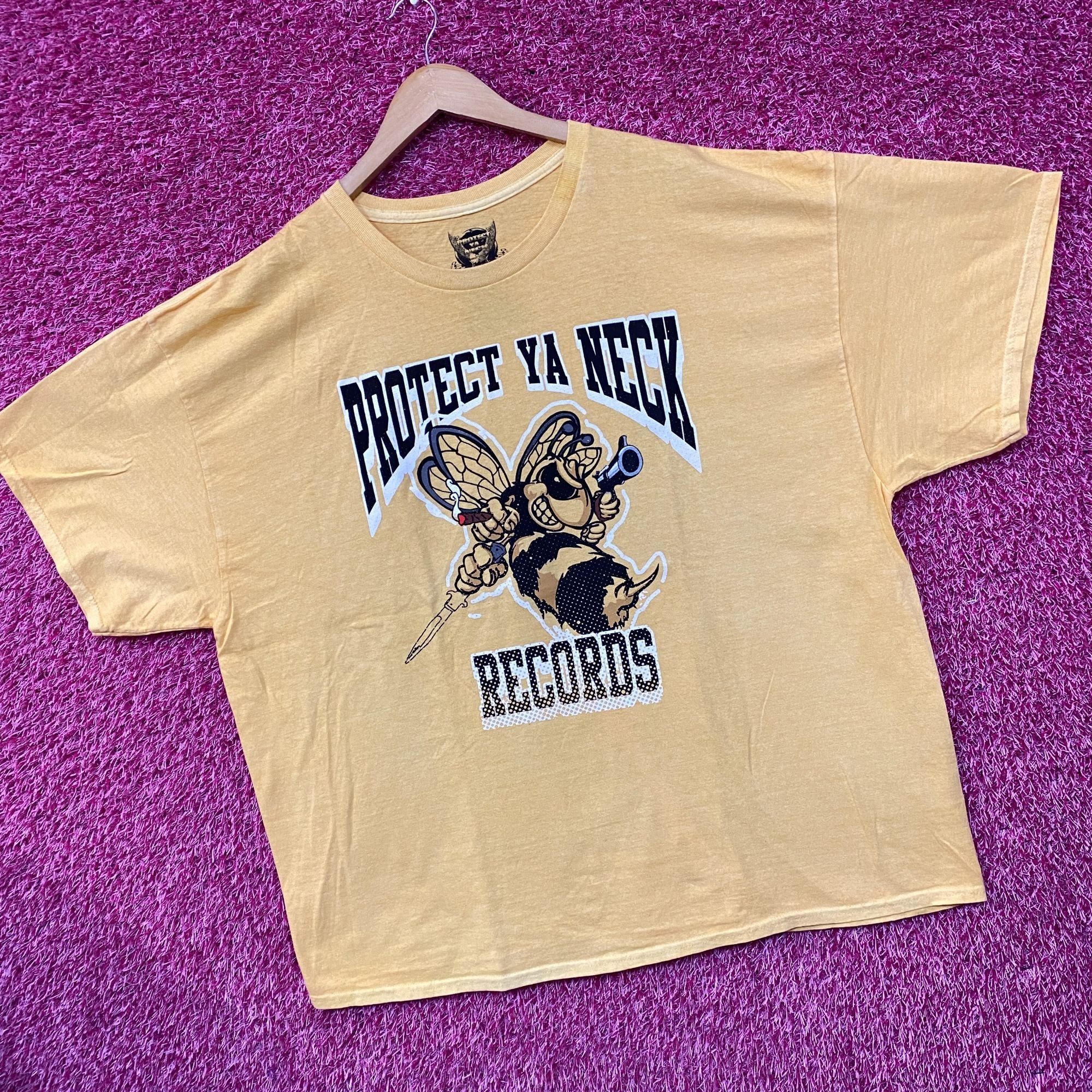 Wu-Tang Clan Wutang Clan Protect Ya Neck Records Rap Tee 3X Size US XXL / EU 58 / 5 - 3 Thumbnail