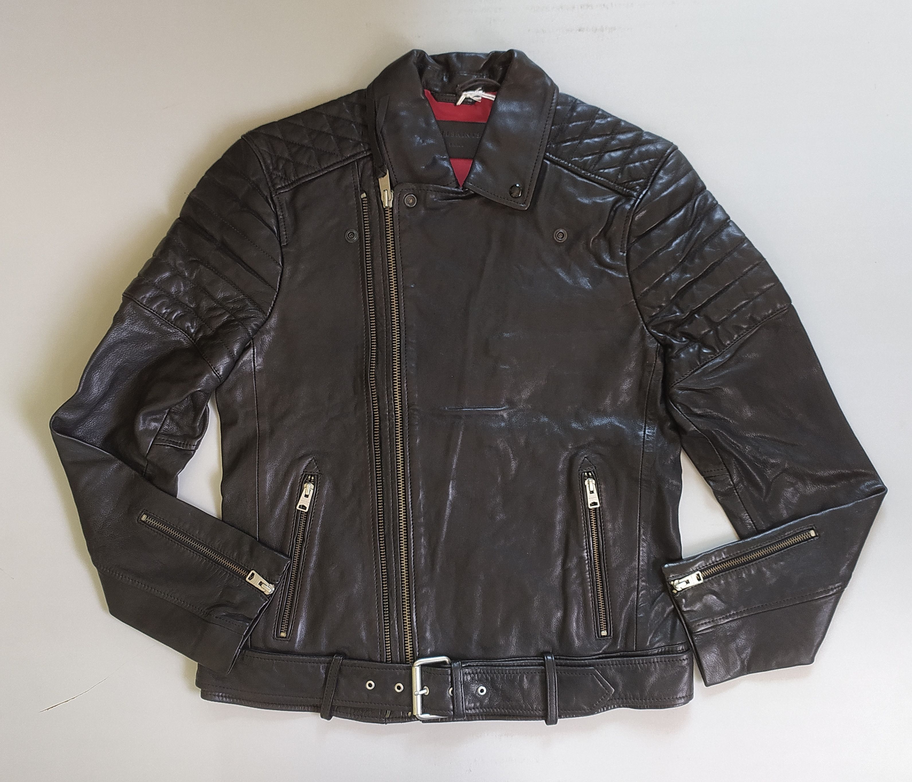 Allsaints ALLSAINTS Bolt Biker Leather Jacket Free Shipping FTP/9023 Size US L / EU 52-54 / 3 - 1 Thumbnail
