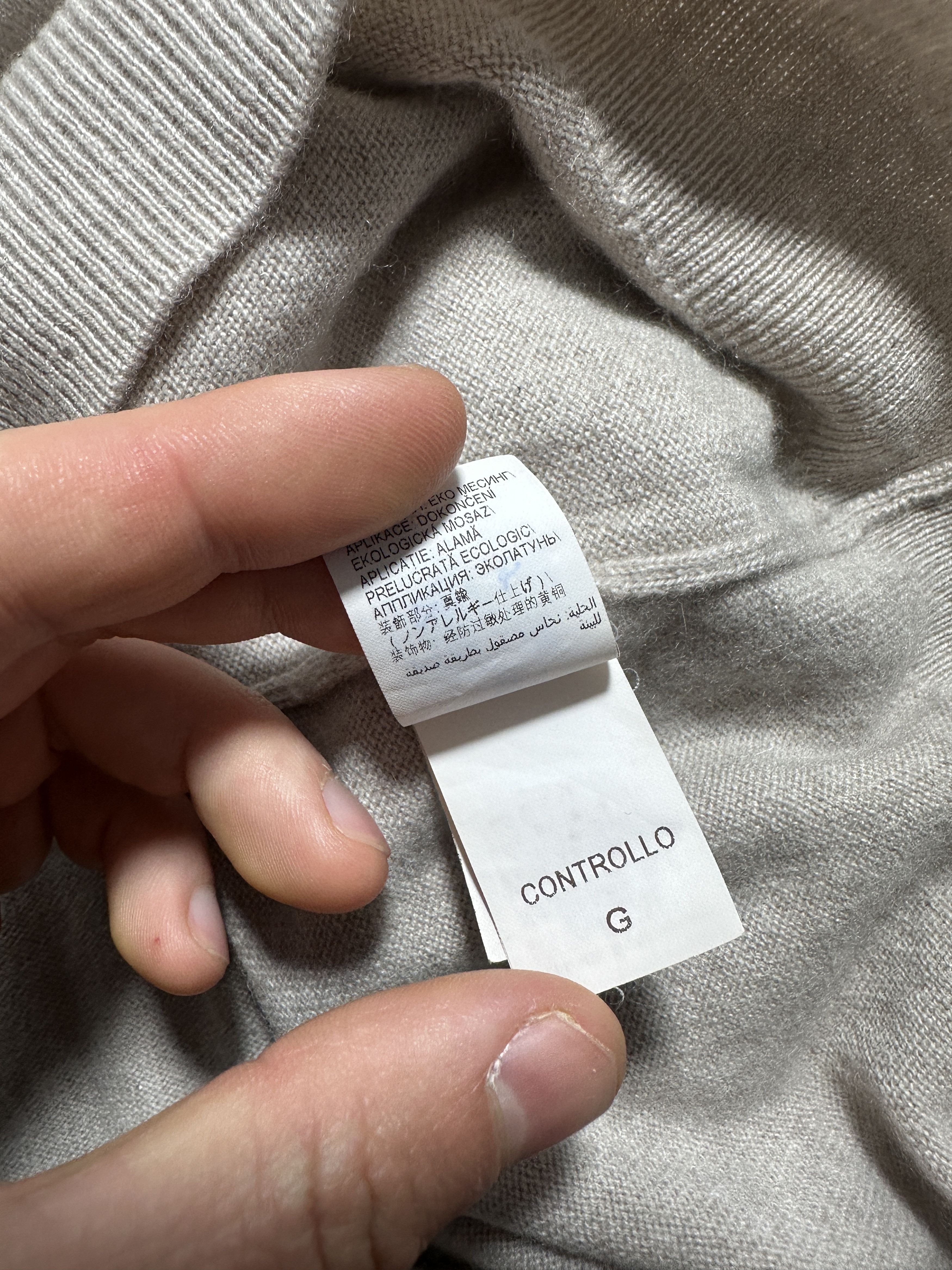 Brunello Cucinelli Brunello Cucinelli Cashmere Turtleneck Short Sleeve Knit L Size L / US 10 / IT 46 - 9 Thumbnail