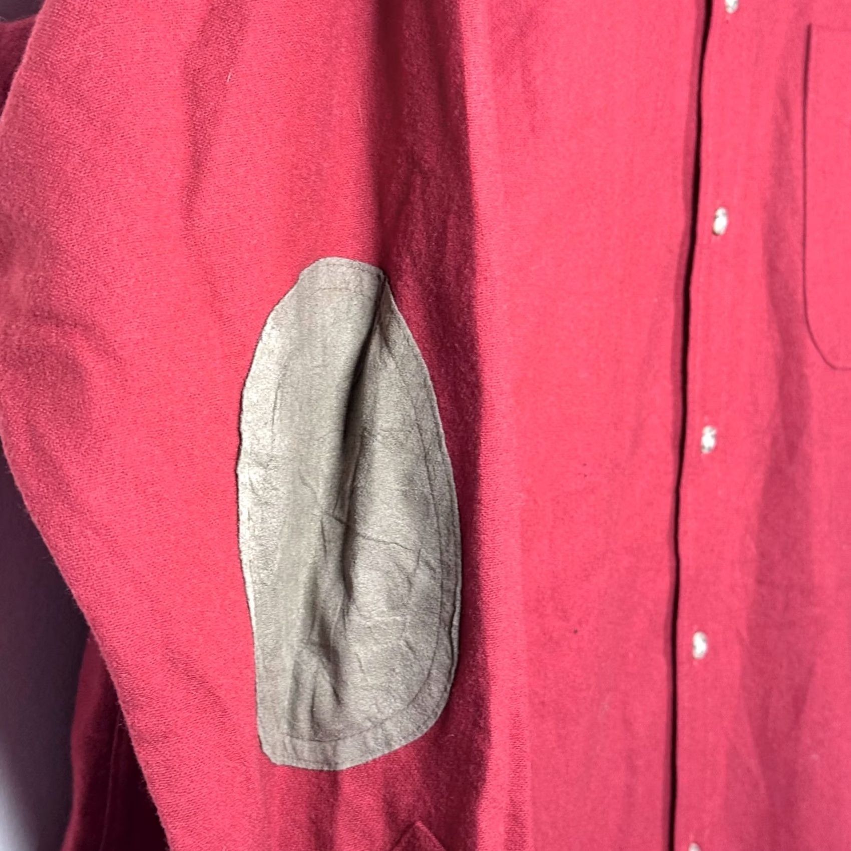 Pendleton VTG Pendleton Button-Up Shirt Red Wool Men's Large Size US L / EU 52-54 / 3 - 6 Thumbnail