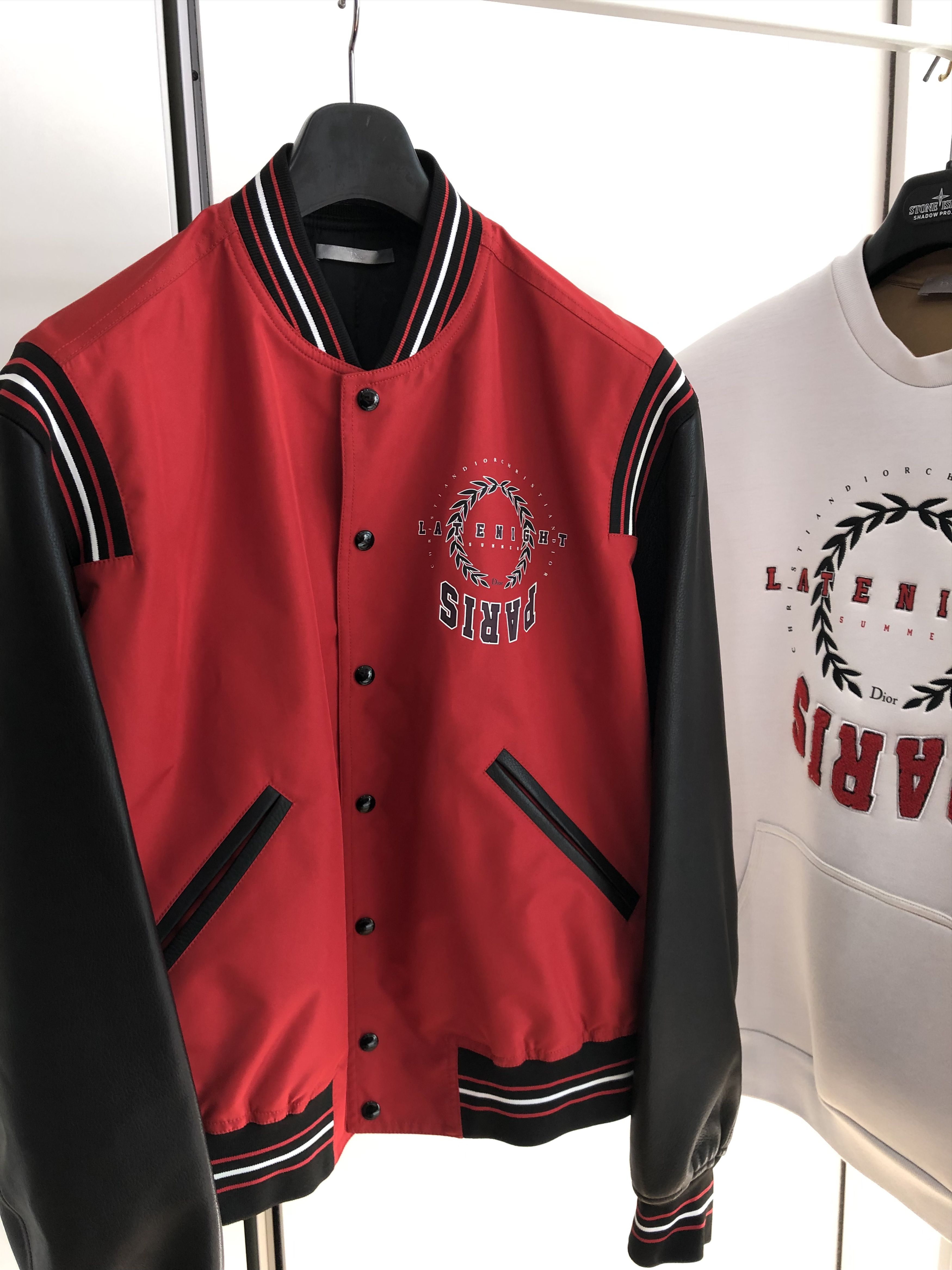 Dior DIOR HOMME Paris Varsity Bomber Jacket (SS18) Size US M / EU 48-50 / 2 - 3 Thumbnail