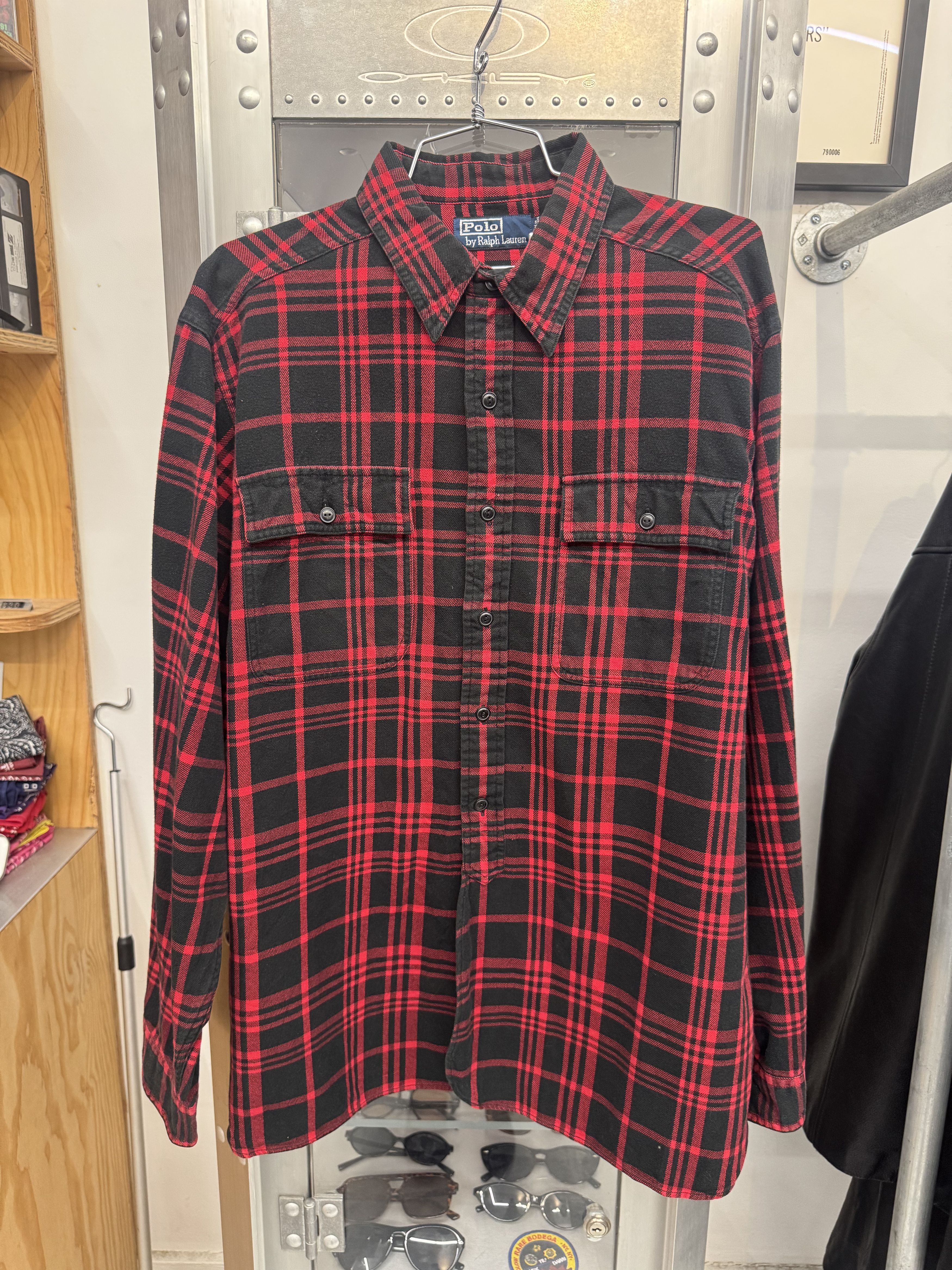 Polo Ralph Lauren Vintage RL Flannel Size US XL / EU 56 / 4 - 1 Thumbnail