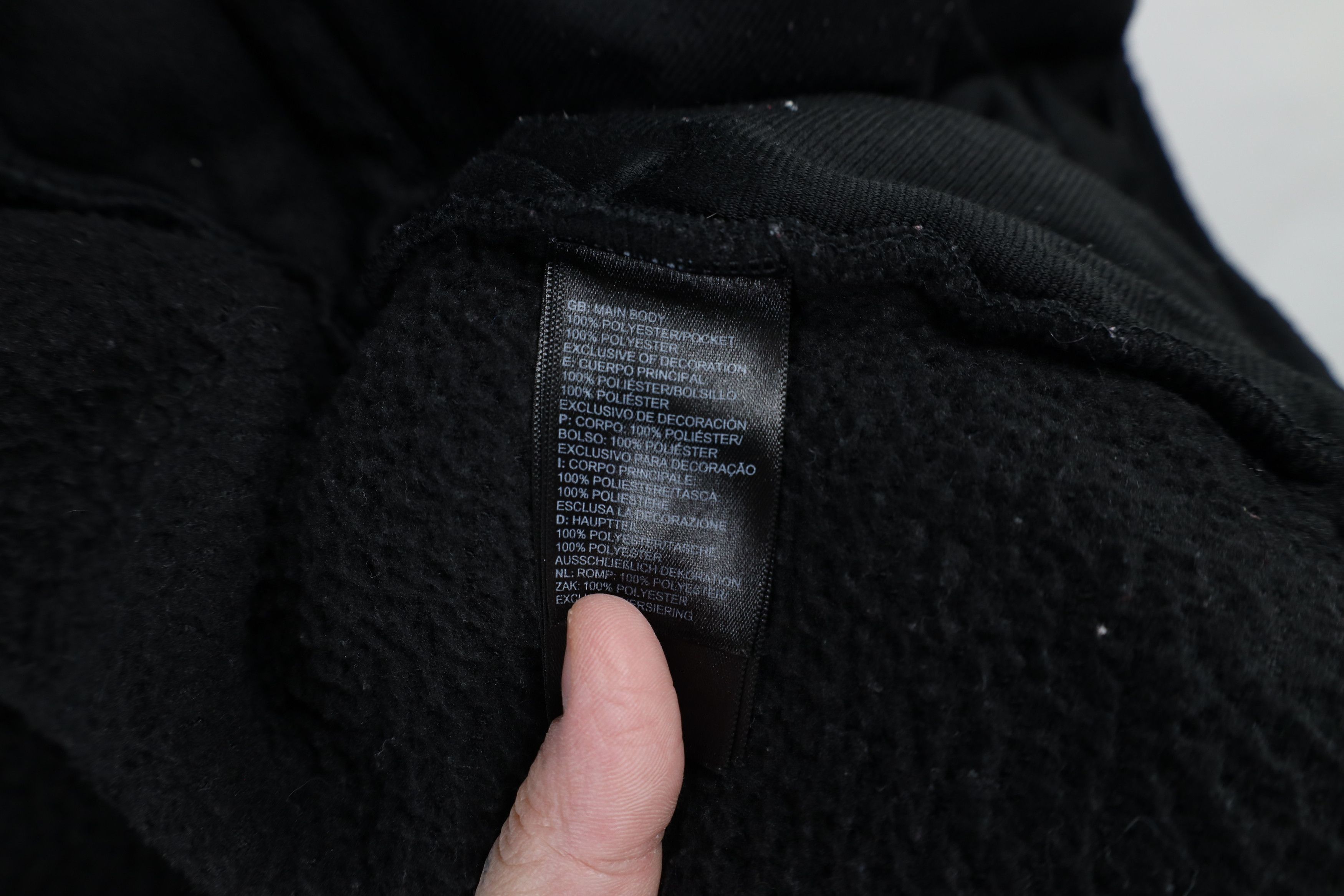 The North Face × Vintage The North Face Spell Out Deep Pile Fleece Full Zip Jacket Size US M / EU 48-50 / 2 - 9 Thumbnail