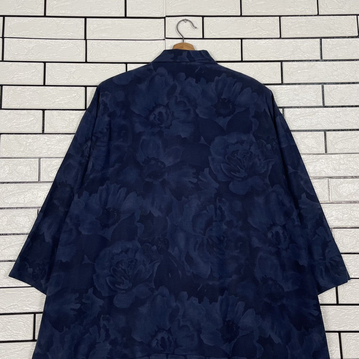 Japanese Brand Villa Estivo Flower Design Overcoat Size M / US 6-8 / IT 42-44 - 9 Thumbnail