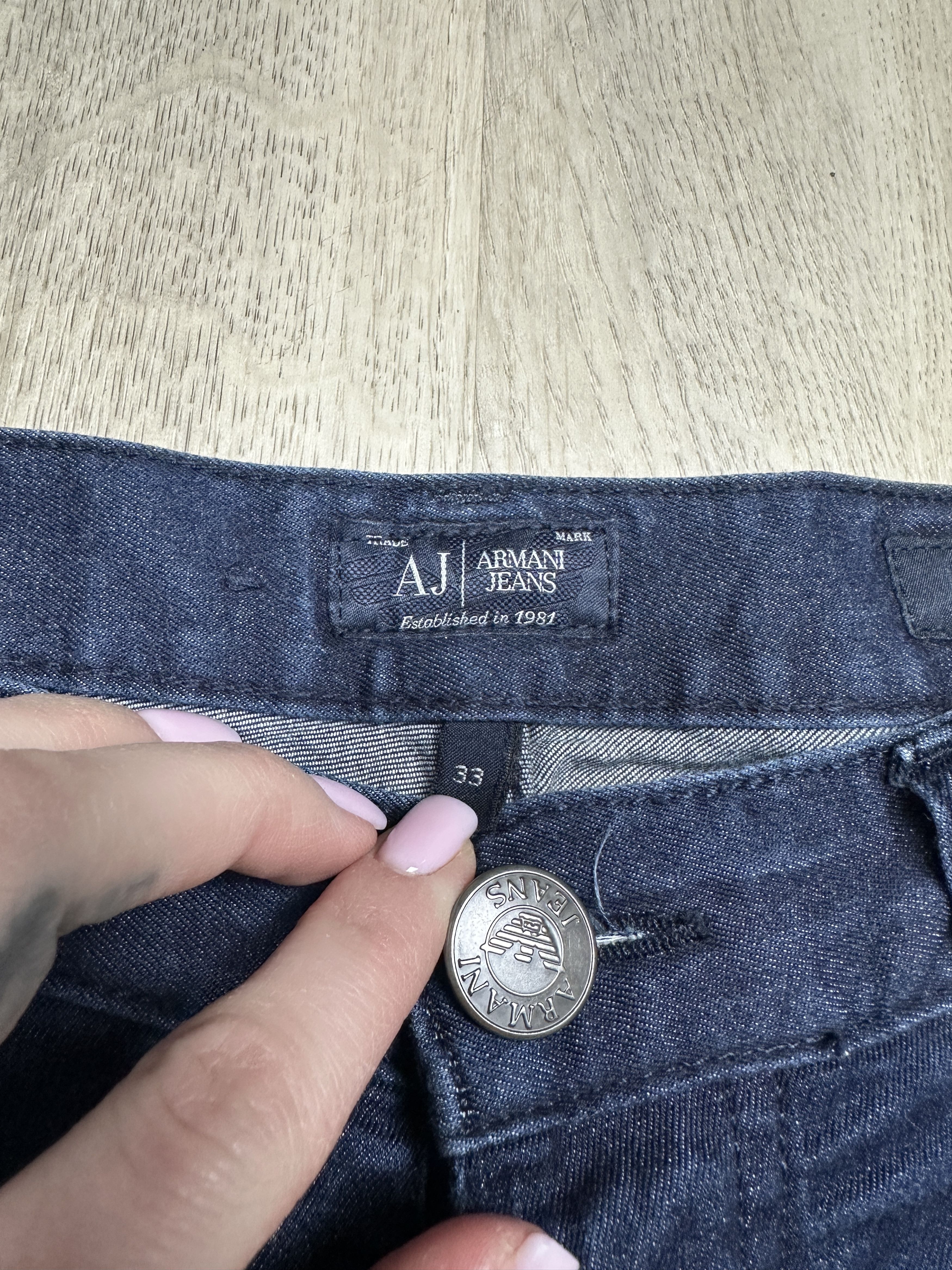 Armani Armani Jeans Mens Denim Pants Jeans Size US 33 - 7 Thumbnail