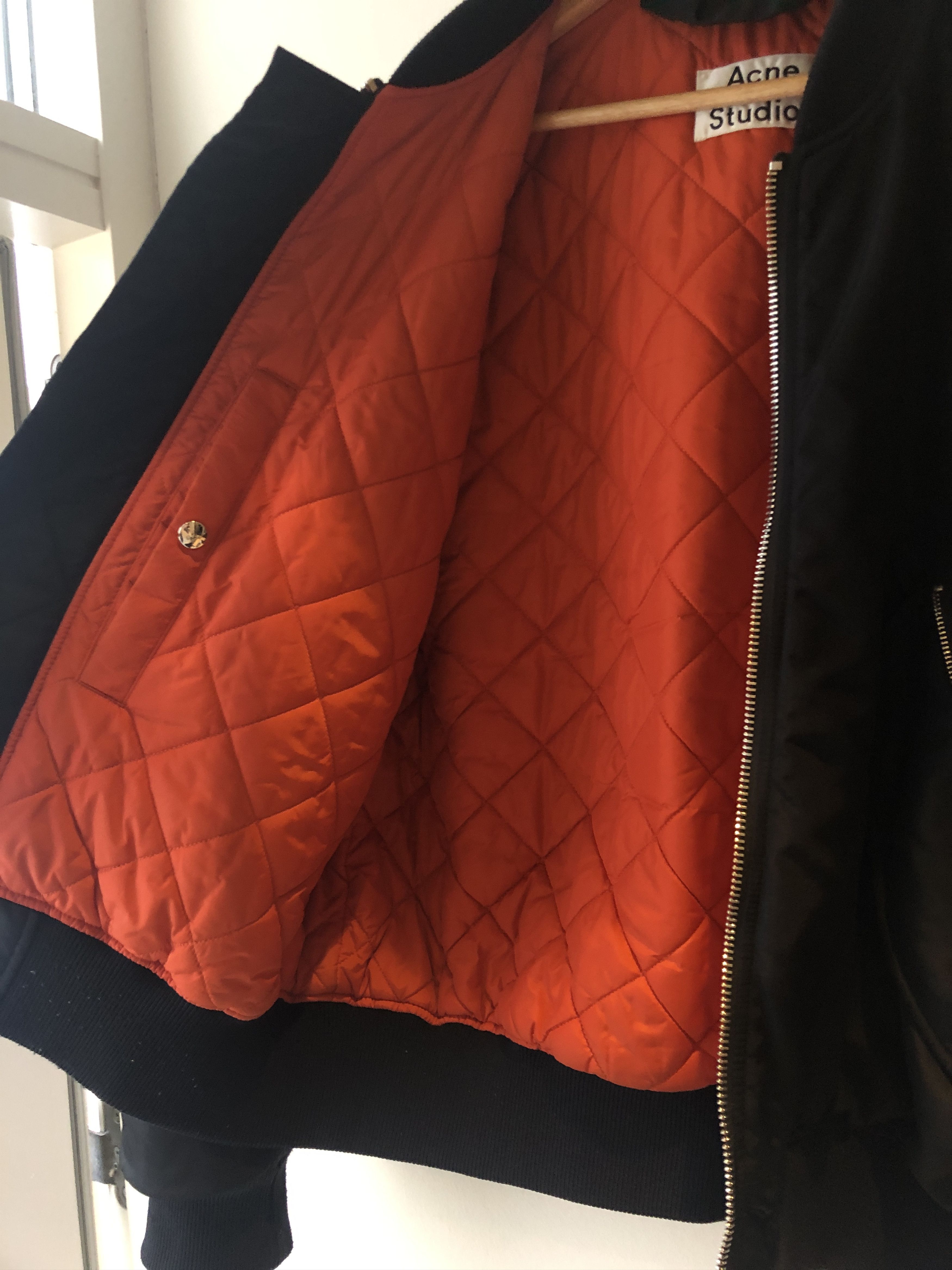 Acne Studios Makio MA-1 Jacket - Black Size US L / EU 52-54 / 3 - 18 Thumbnail