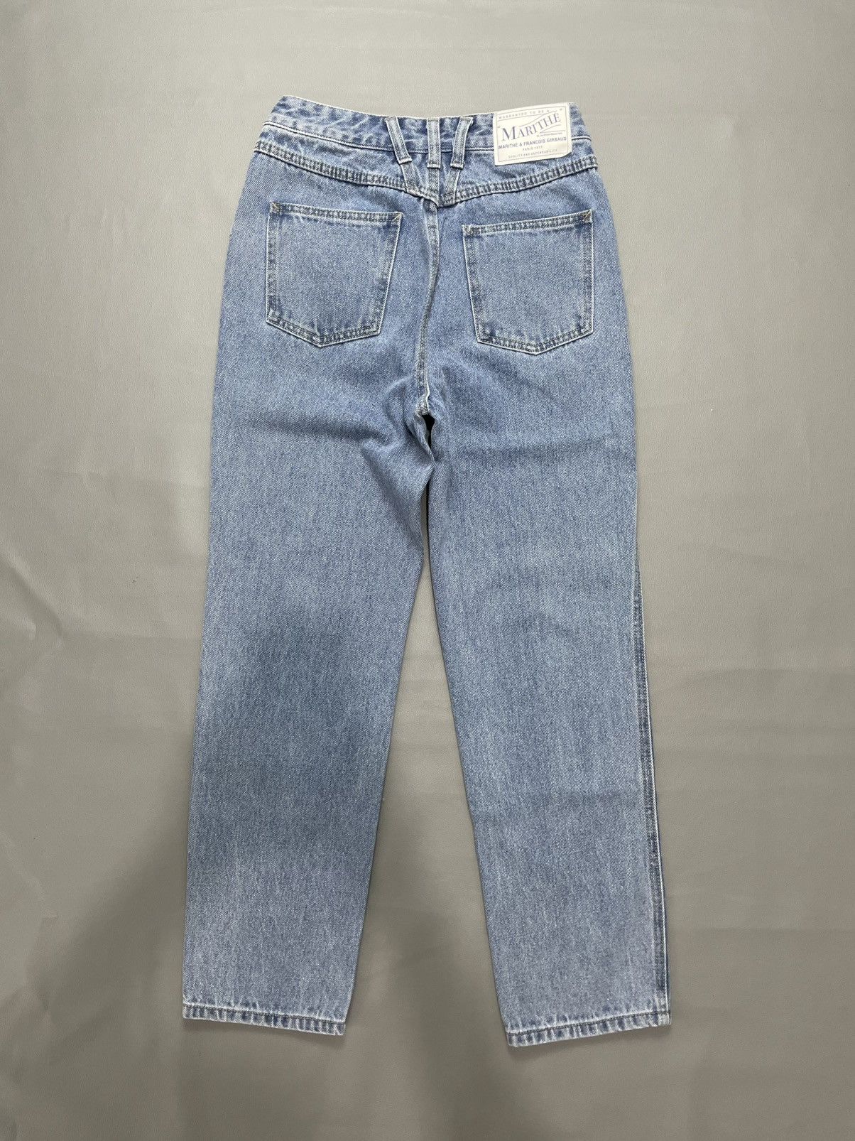 Marithe + Francois Girbaud MFG High Waist Baggy Pants Size 26" / US 2 / IT 38 - 2 Thumbnail