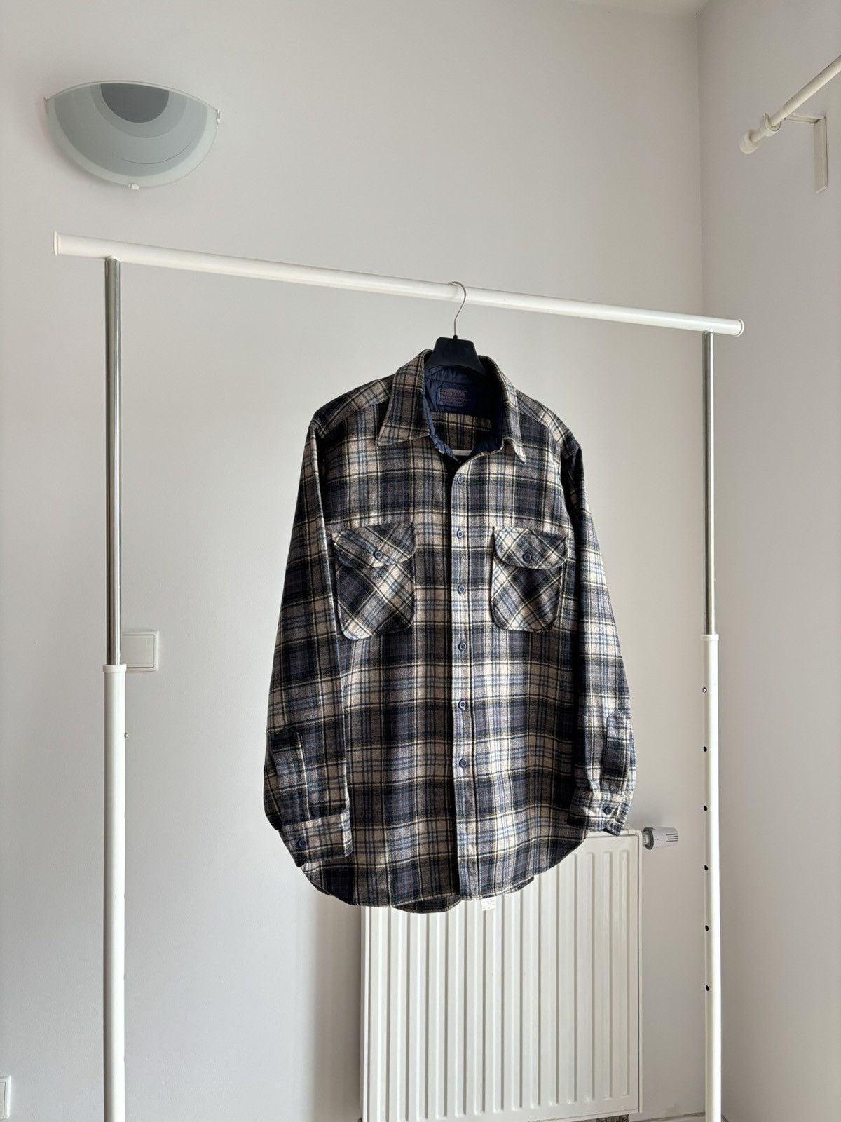 Pendleton Vintage Pendleton Virgin Wool Plaid Shirt Jacket Made in USA Size US L / EU 52-54 / 3 - 6 Thumbnail