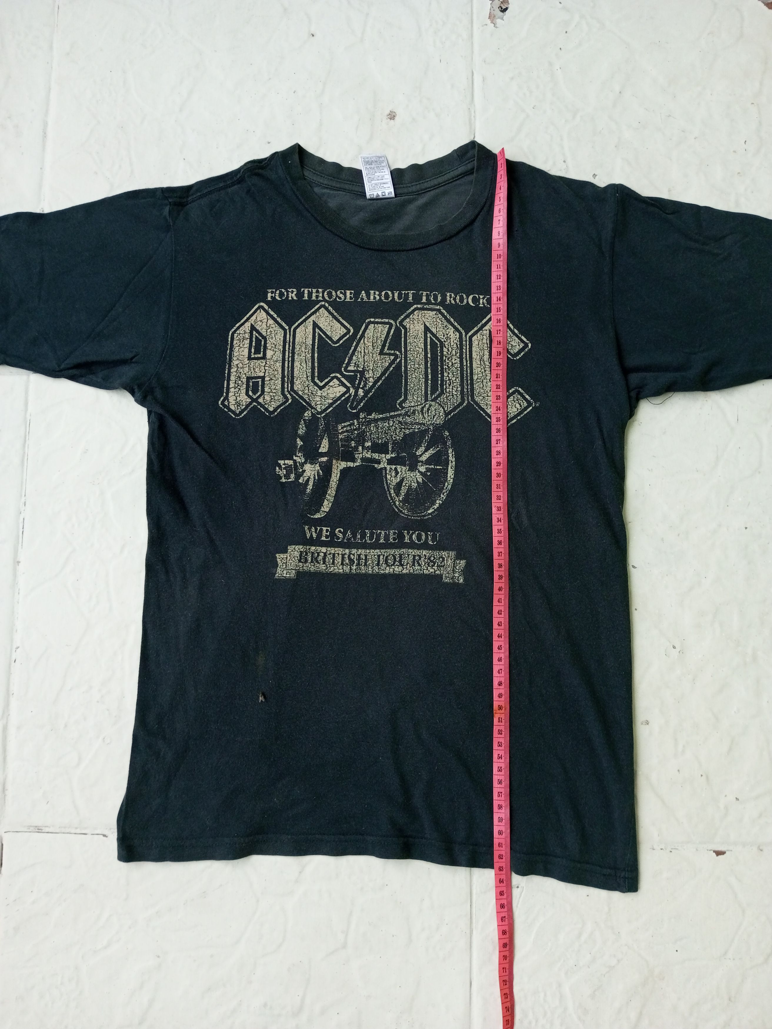 Band Tees ACDC rock band tees Size US S / EU 44-46 / 1 - 11 Thumbnail