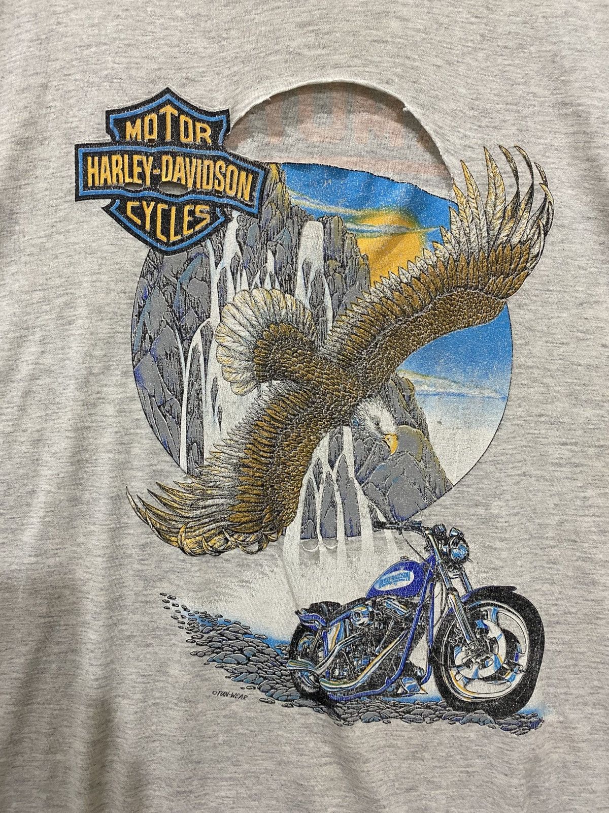 Vintage Vintage t-shirt harley davidson 1995 Size US XL / EU 56 / 4 - 6 Thumbnail