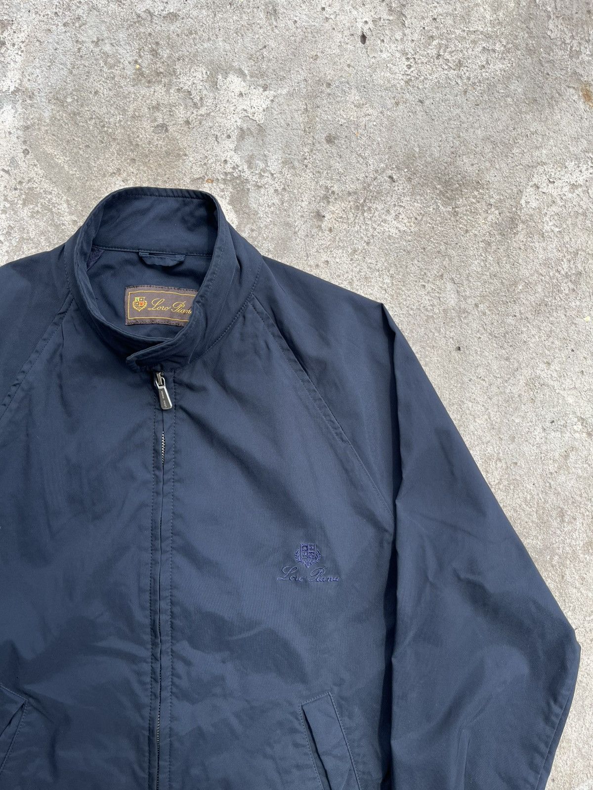 Loro Piana Loro Piana Vintage Logo Nylon Jacket Bomber Size XL / US 12-14 / IT 48-50 - 2 Thumbnail