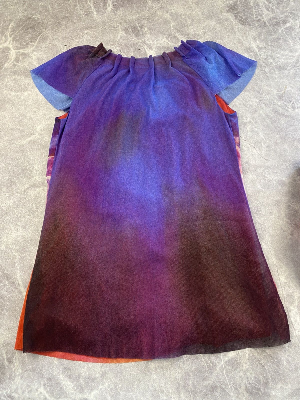 Vivienne Tam Vivienne Tam Colorful Mesh Set Blouse + Skirt Size: 0 Size XS / US 0-2 / IT 36-38 - 13 Thumbnail
